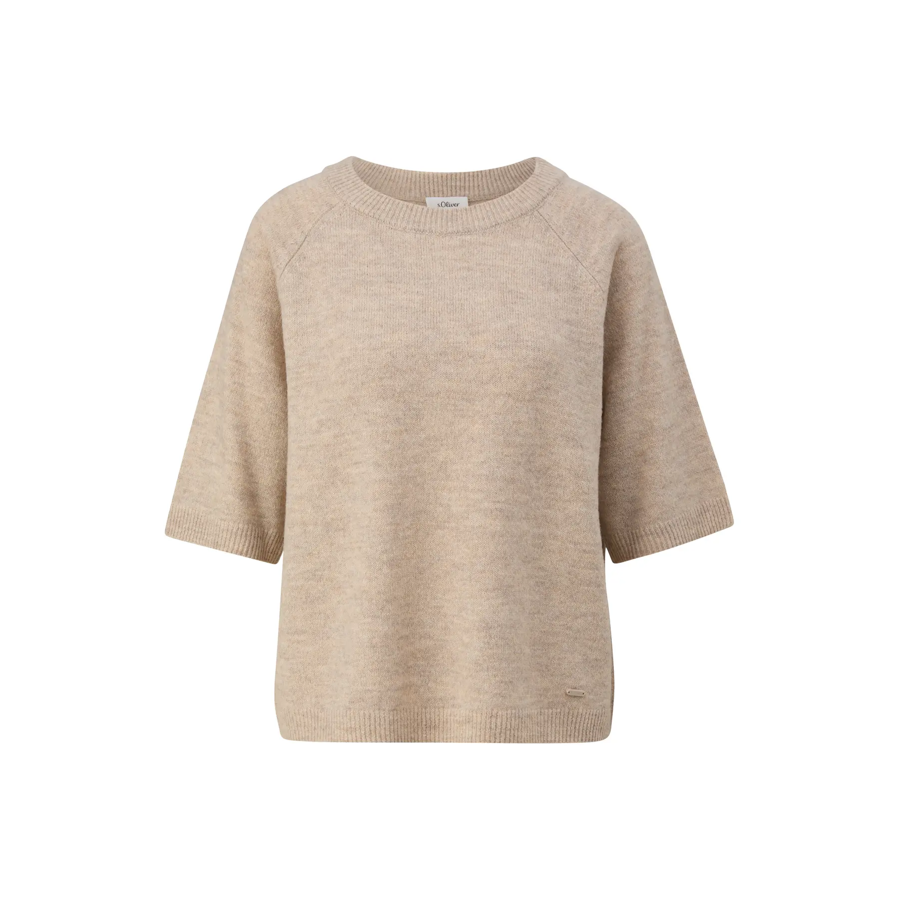 Kurzarm-Pullover aus gemischter Alpakawolle für Damen s.Oliver