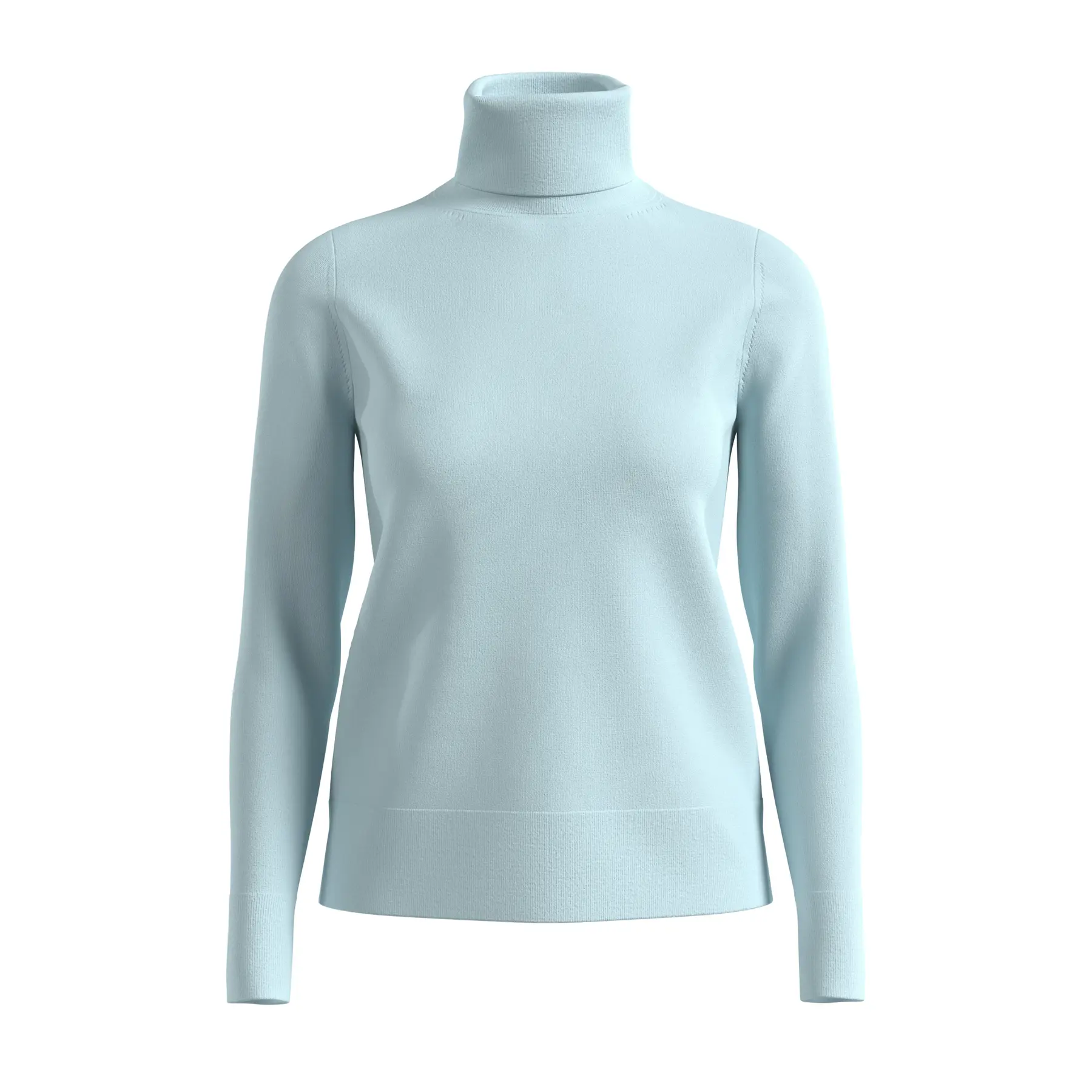 Pull aus gemischter Viskose mit Rollkragen für Damen s.Oliver