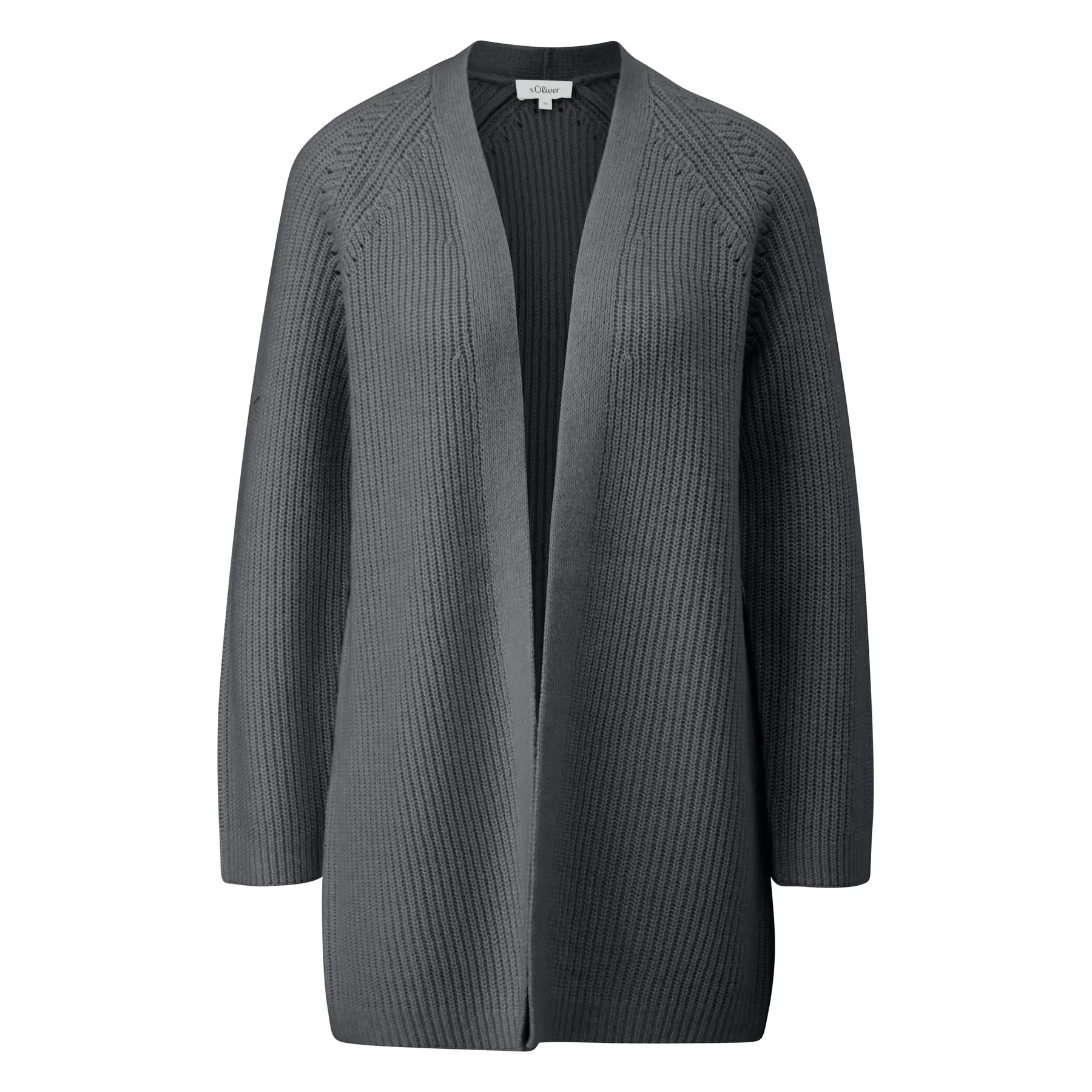 Relaxed Fit Raglan-Ärmel Cardigan für Damen s.Oliver