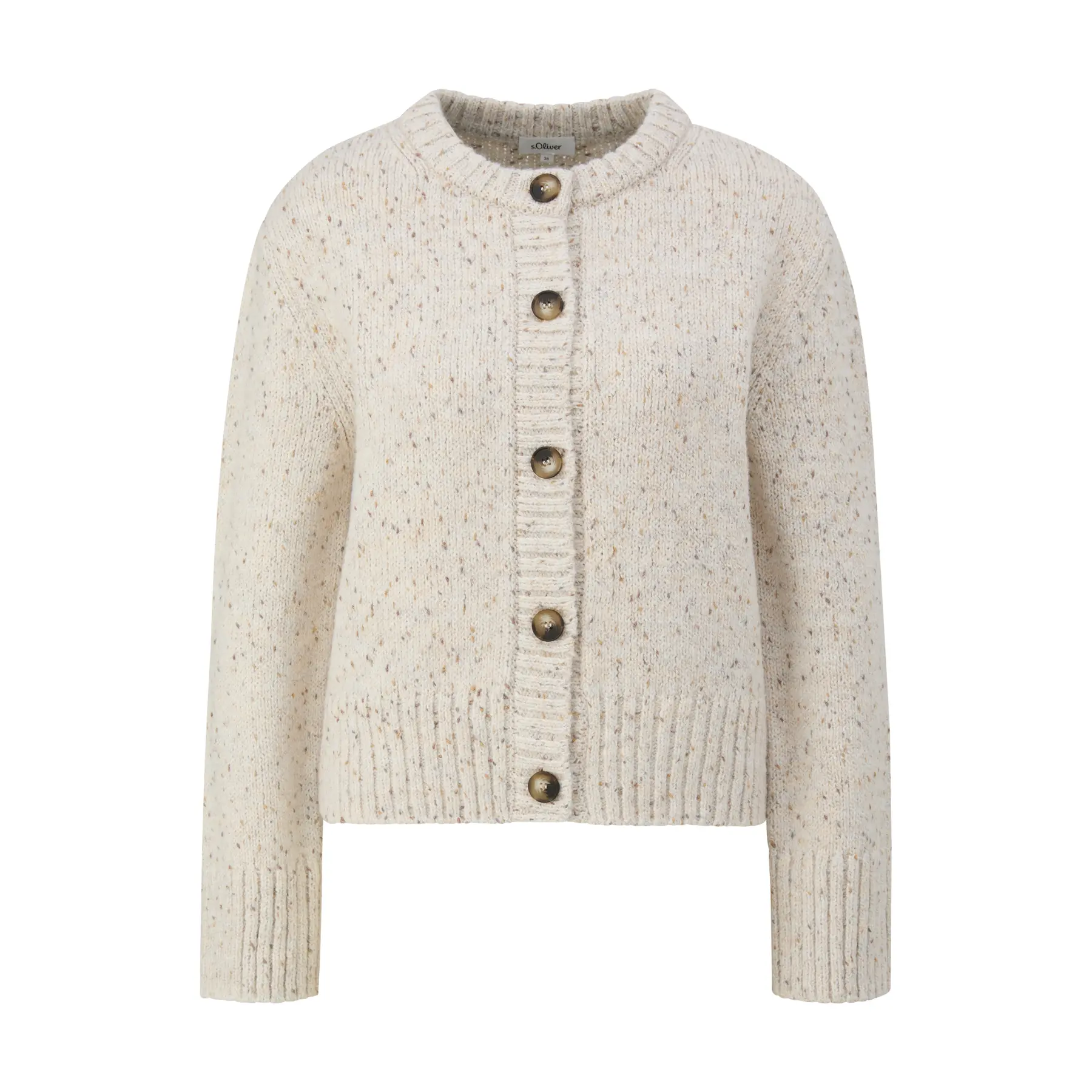 Frauen Cardigan aus Alpakawolle mit Knopfverschluss s.Oliver