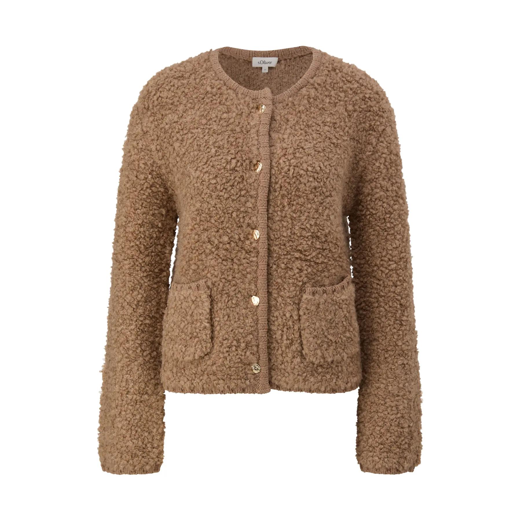 Cardigan Relaxed Fit aus gemischter Alpaka für Damen s.Oliver