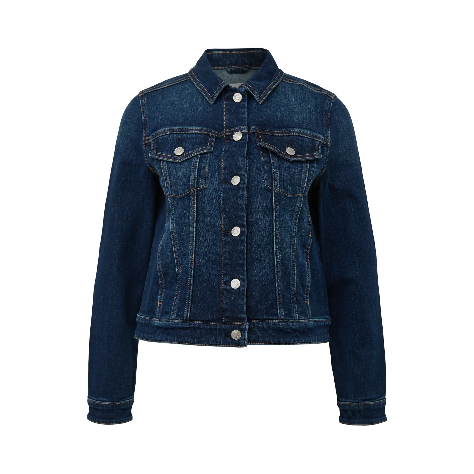 Damen Slim Fit Stretch-Jeansjacke aus Baumwollmischung s.Oliver