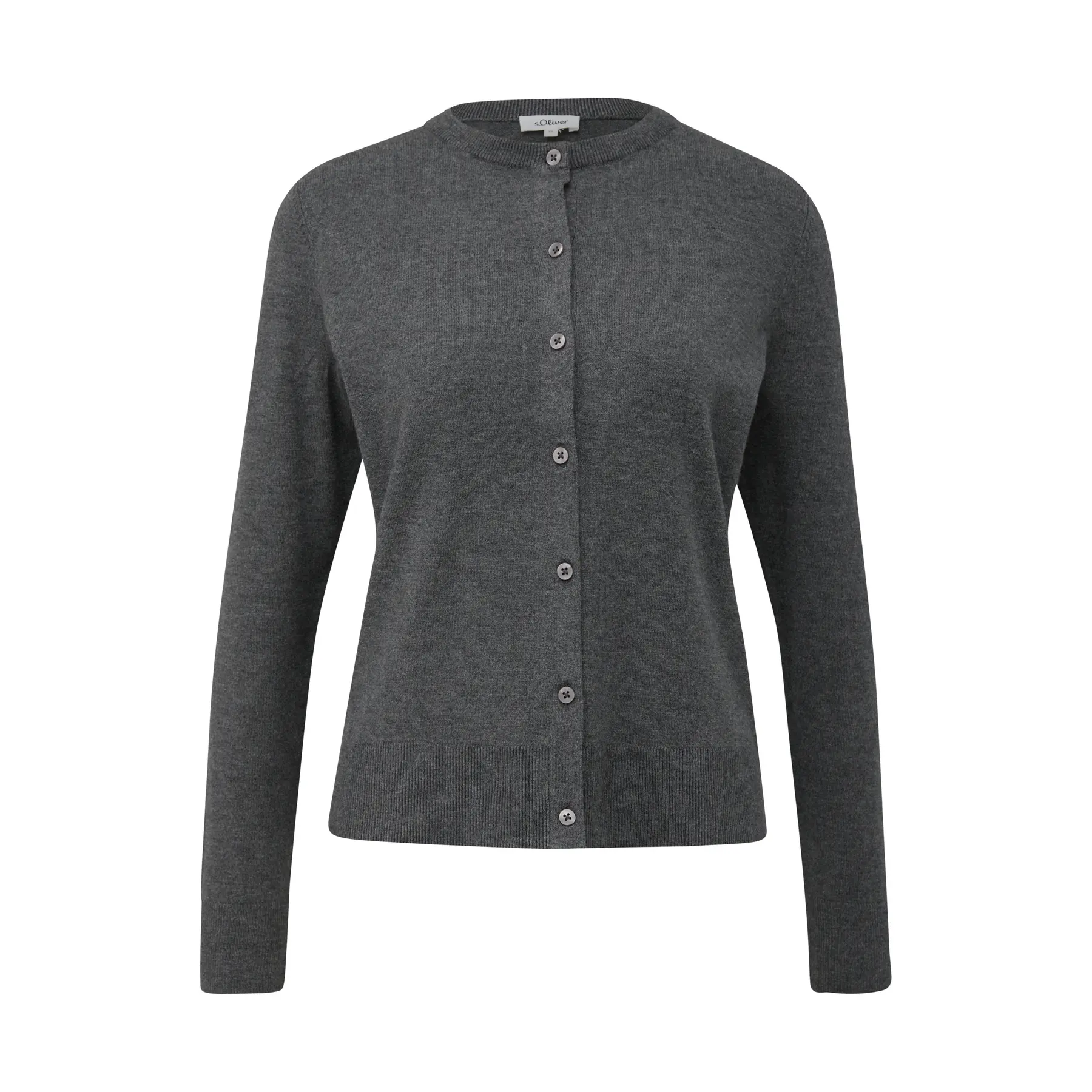 Damen Cardigan aus melierter Viskose s.Oliver