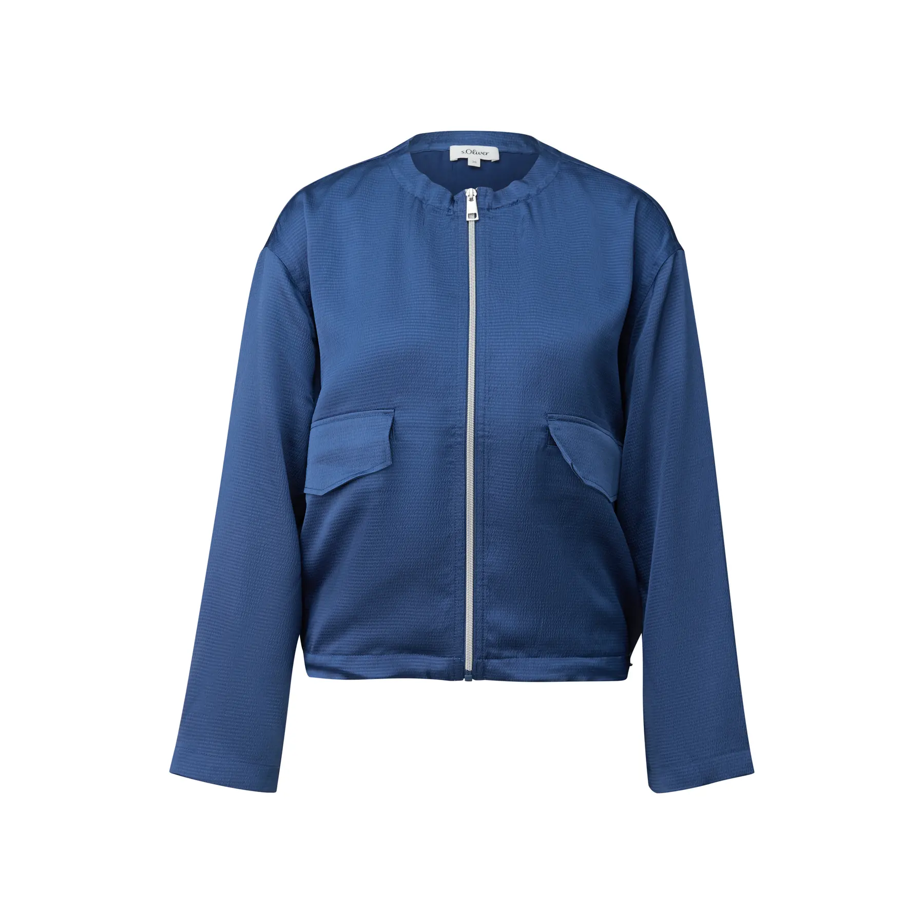 Satinblouson mit fallenden Schultern Damen s.Oliver