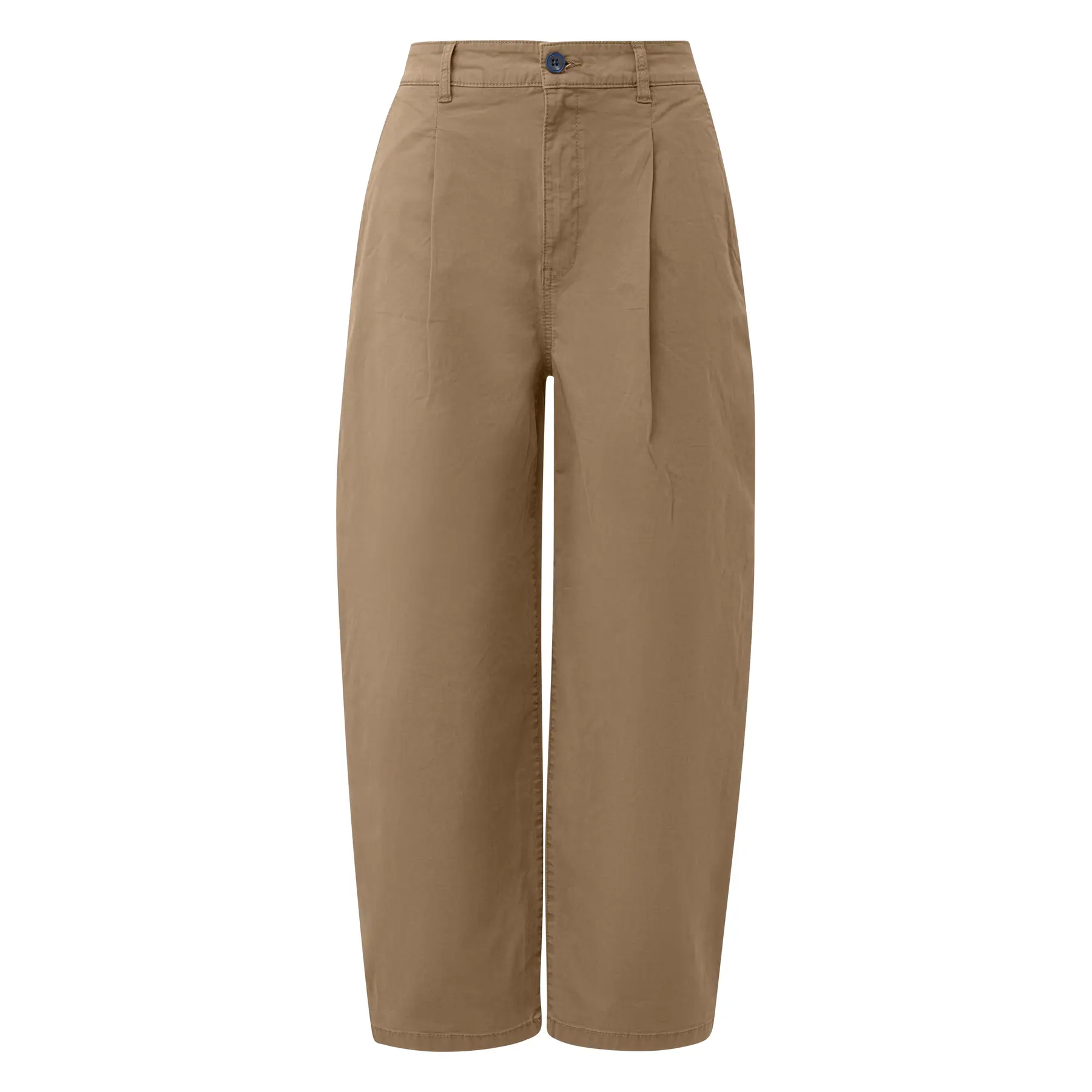 Damen Relaxed Fit Baumwollstretchhose mit Barrel Leg s.Oliver