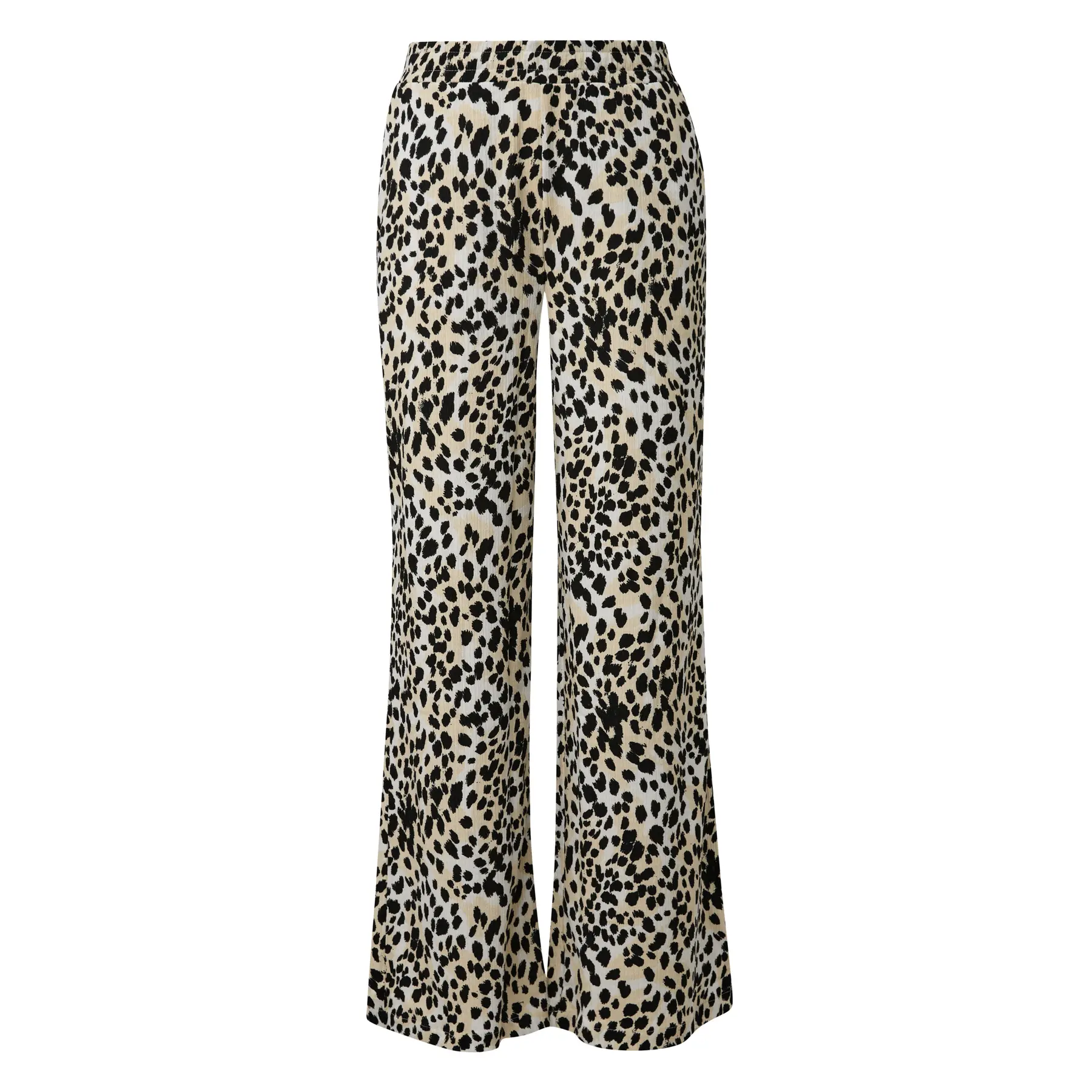 Relaxed Fit Strukturierte Wide Leg Hose mit Allover-Muster Damen s.Oliver