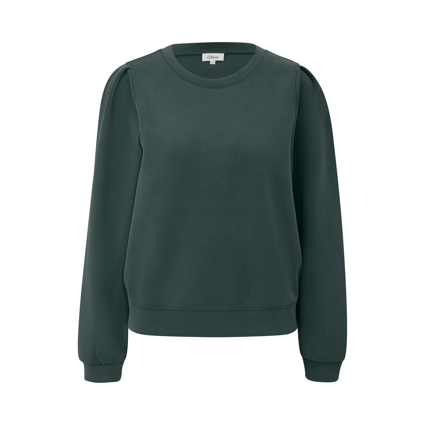 Damen Sweatshirt aus Scuba mit Puffärmeln s.Oliver