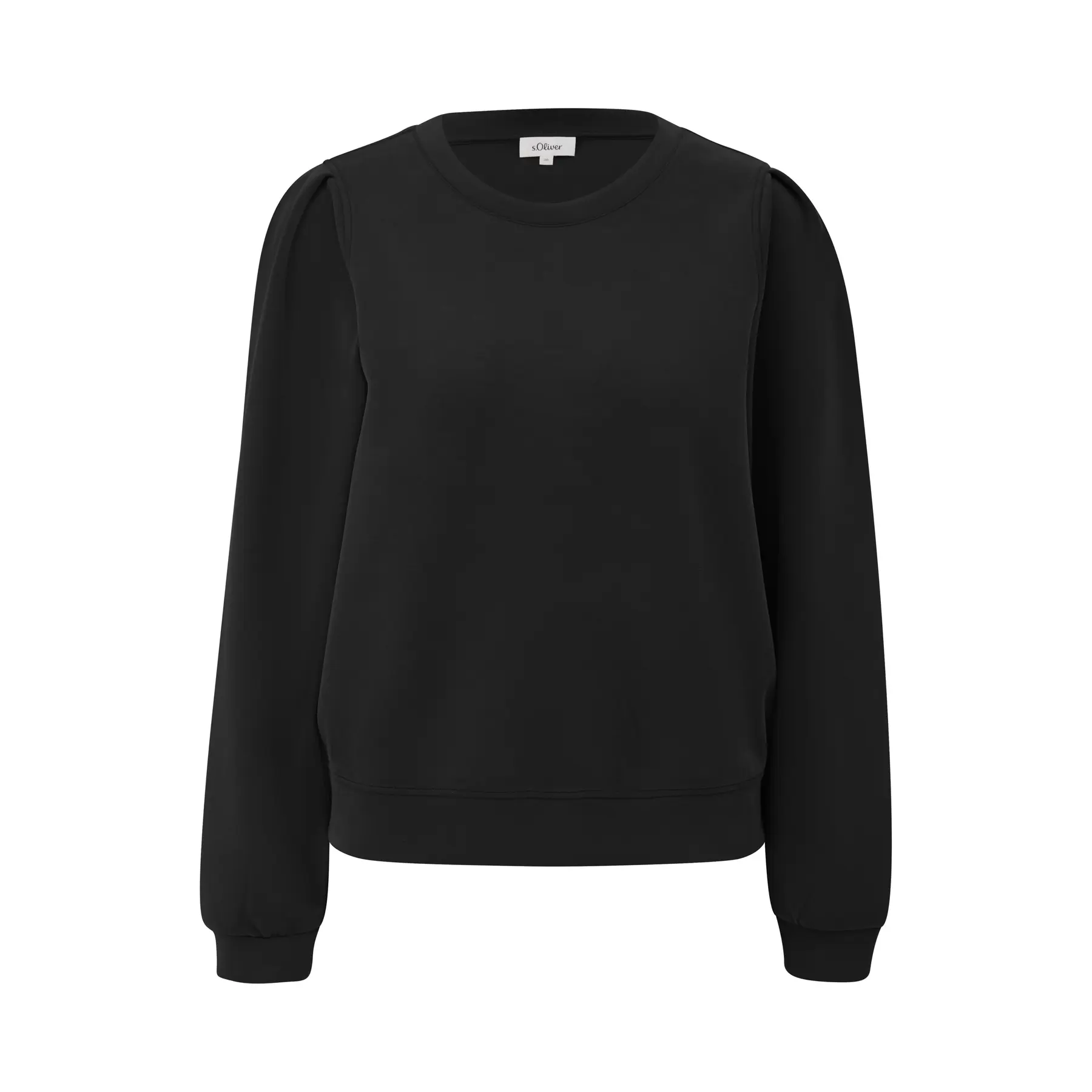 Damen Sweatshirt aus Scuba mit Puffärmeln s.Oliver