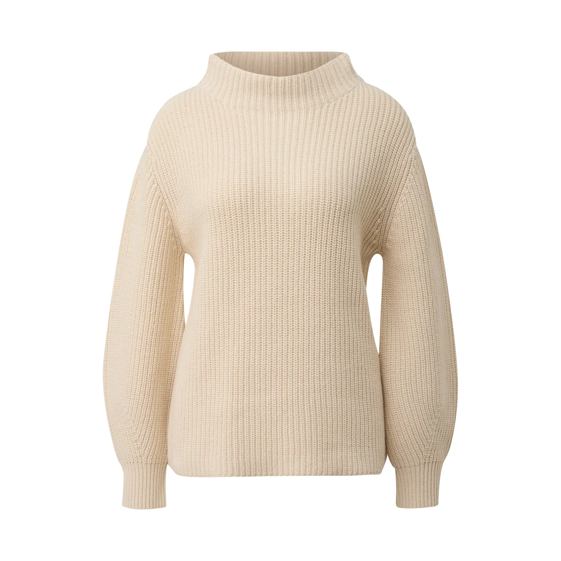 Lockere Strickpullover mit fallenden Schultern und Stehkragen für Damen s.Oliver