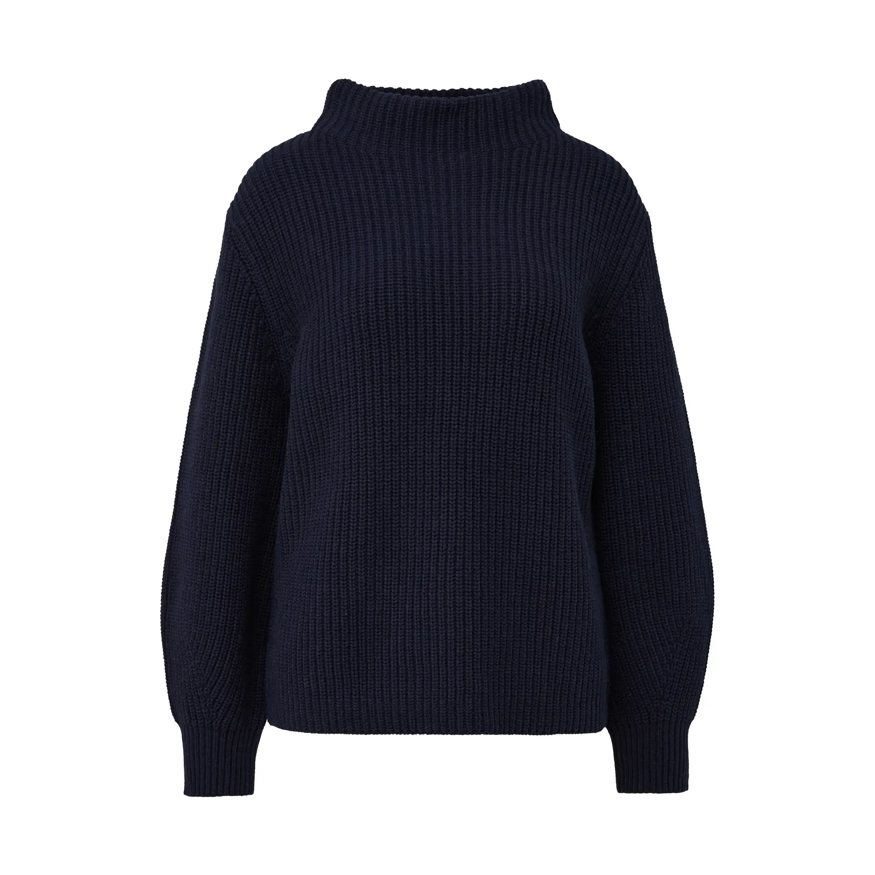 Lockere Strickpullover mit fallenden Schultern und Stehkragen für Damen s.Oliver