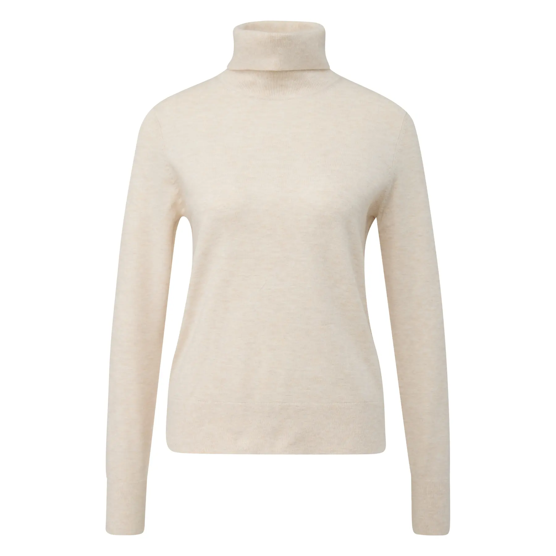 Lockere Rollkragen-Pullover aus Viskose-Mix für Damen s.Oliver