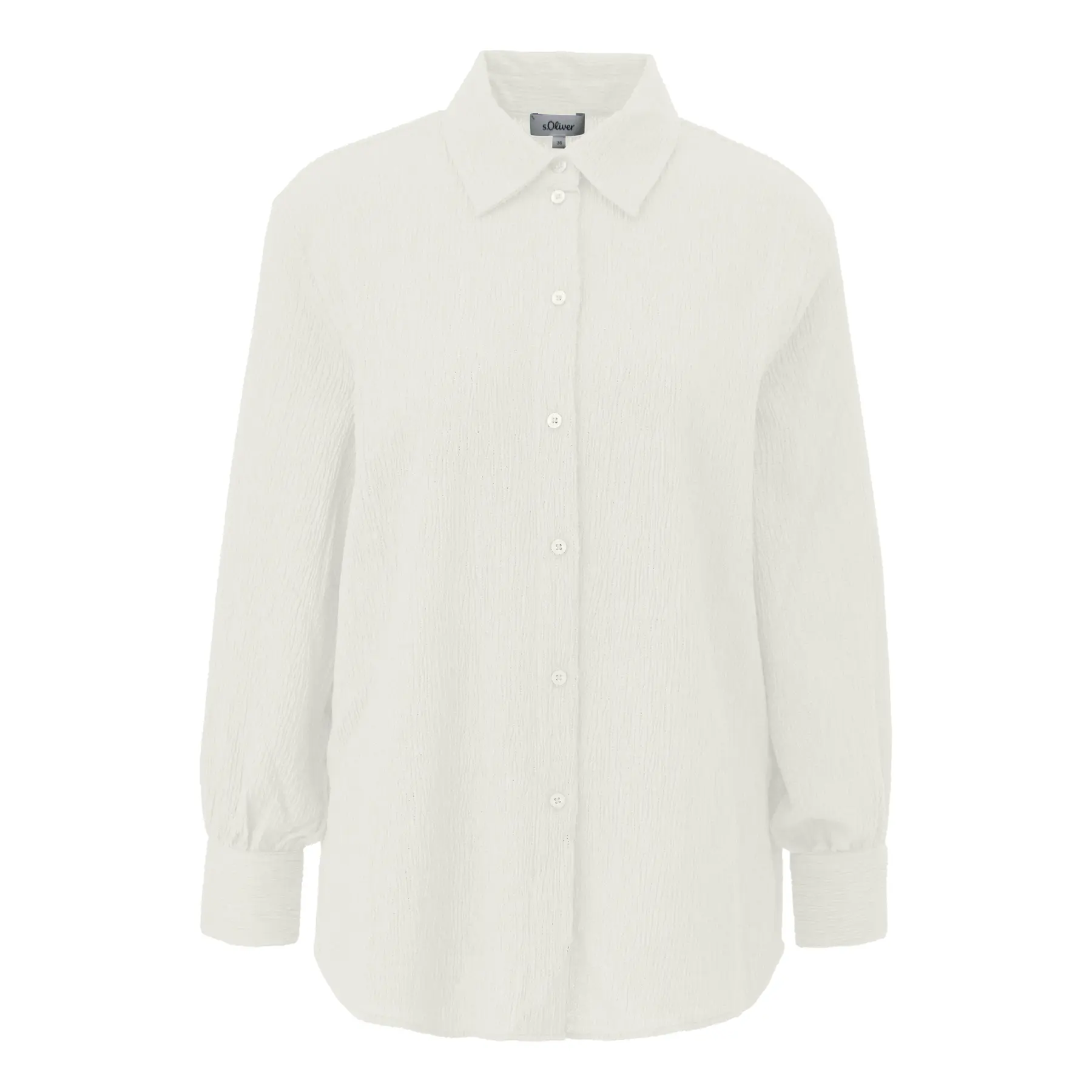 Bluse im Stretch-Material mit verlängertem Rücken für Damen s.Oliver