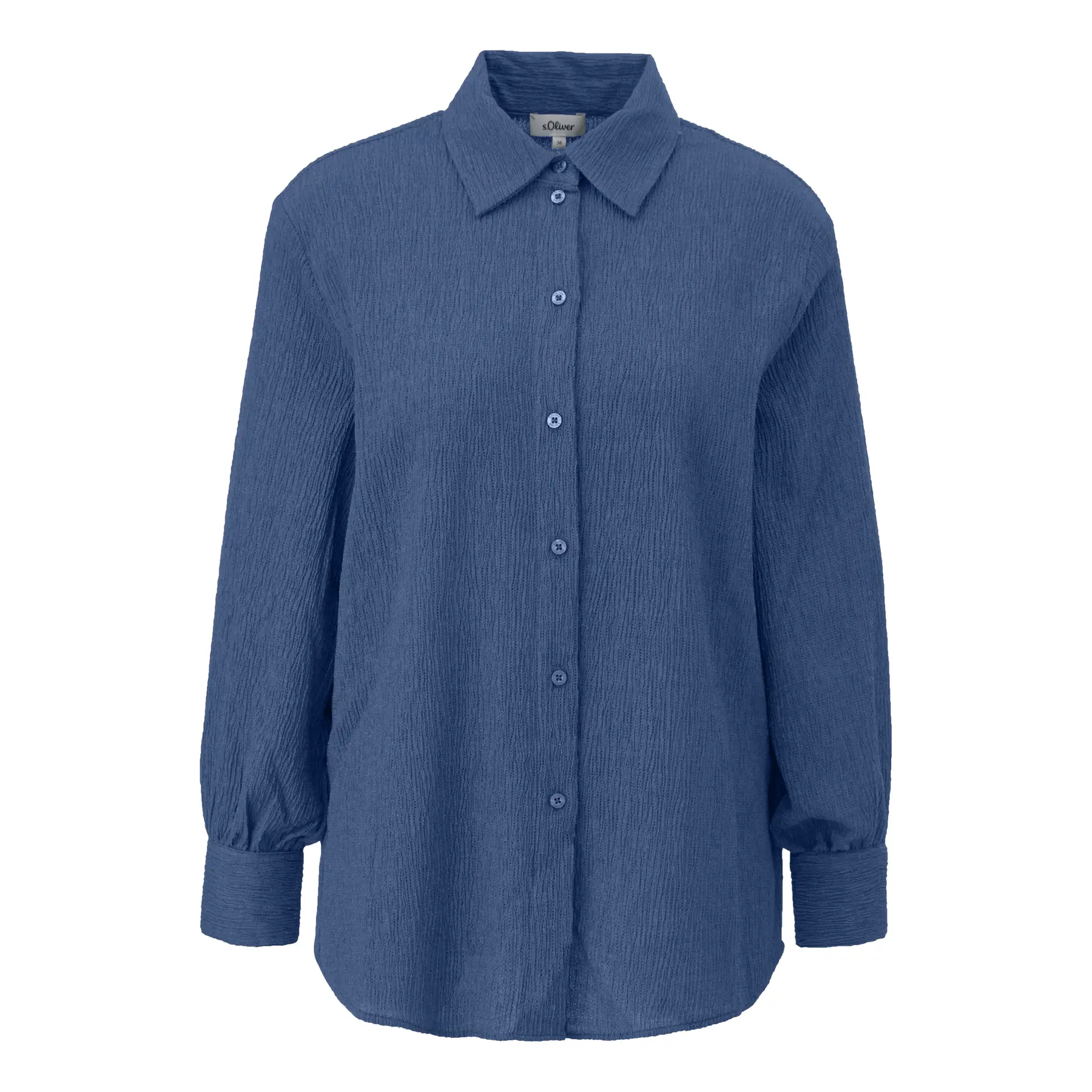 Bluse im Stretch-Material mit verlängertem Rücken für Damen s.Oliver