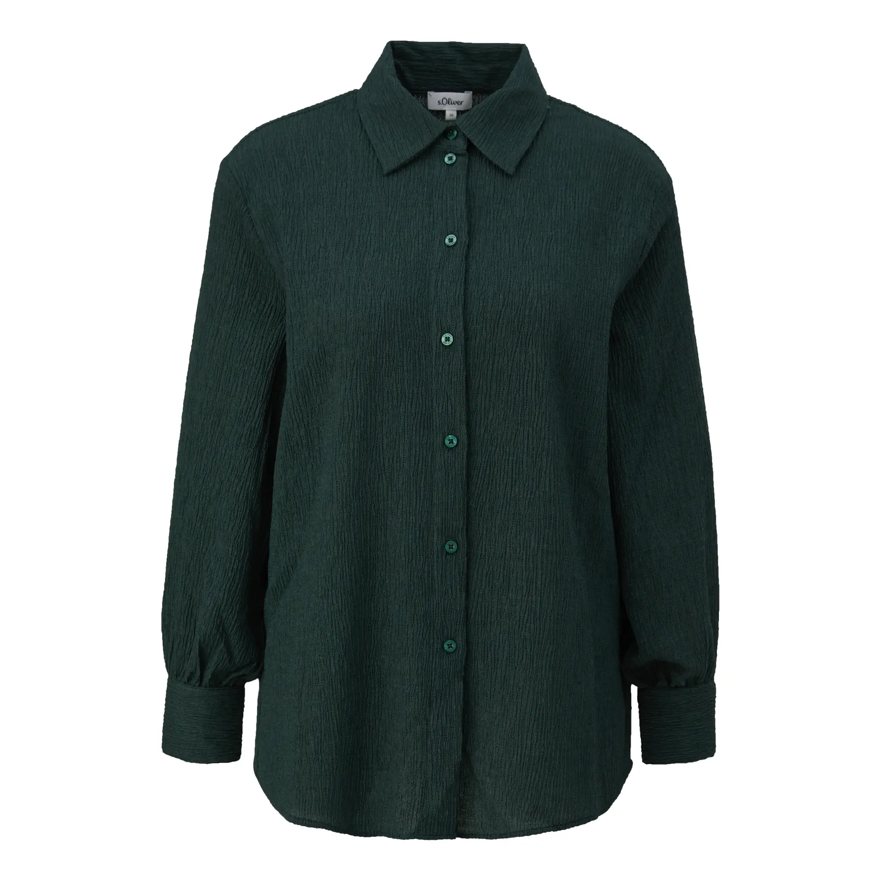 Bluse im Stretch-Material mit verlängertem Rücken für Damen s.Oliver