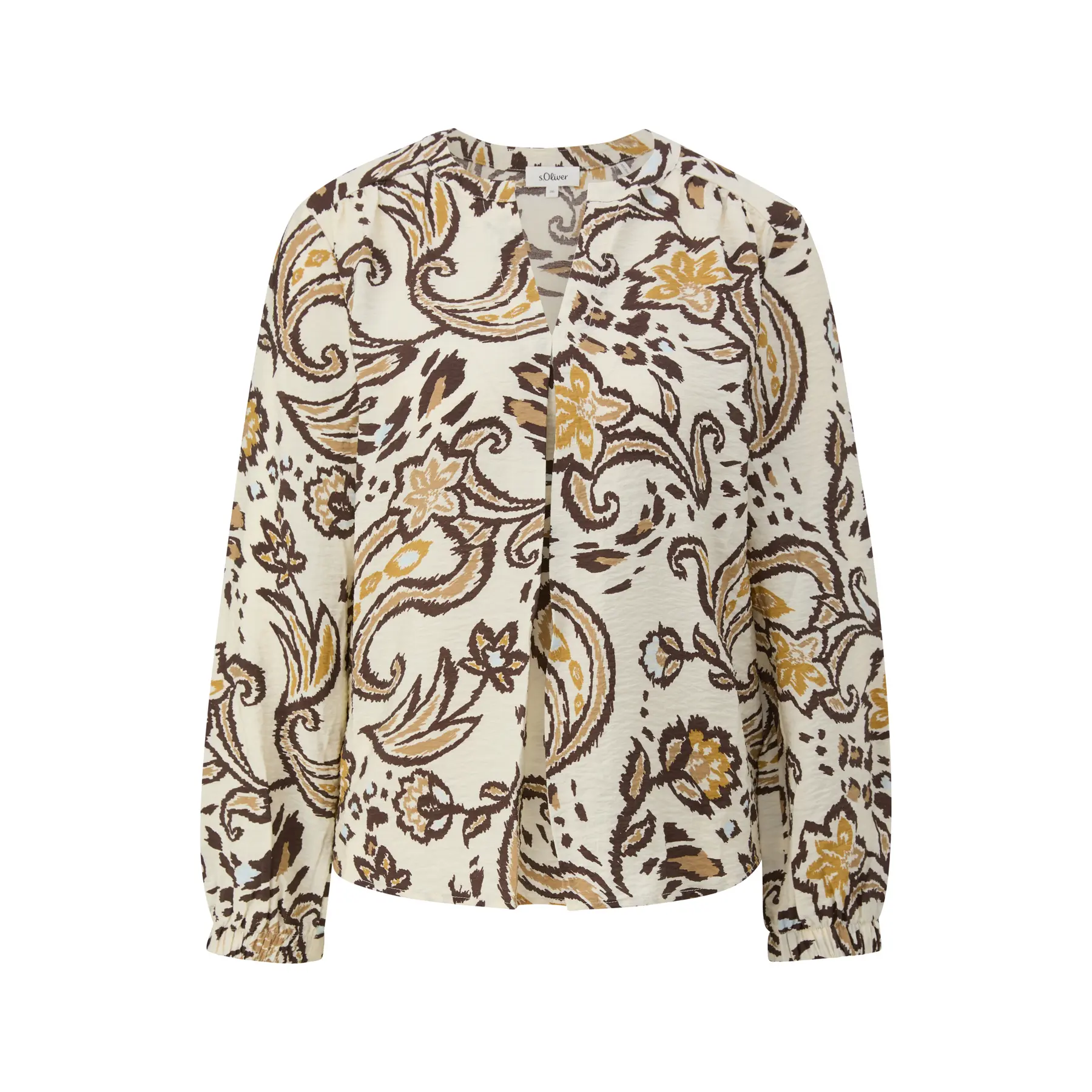 Leichte Bluse mit Allover-Blumenprint für Damen s.Oliver