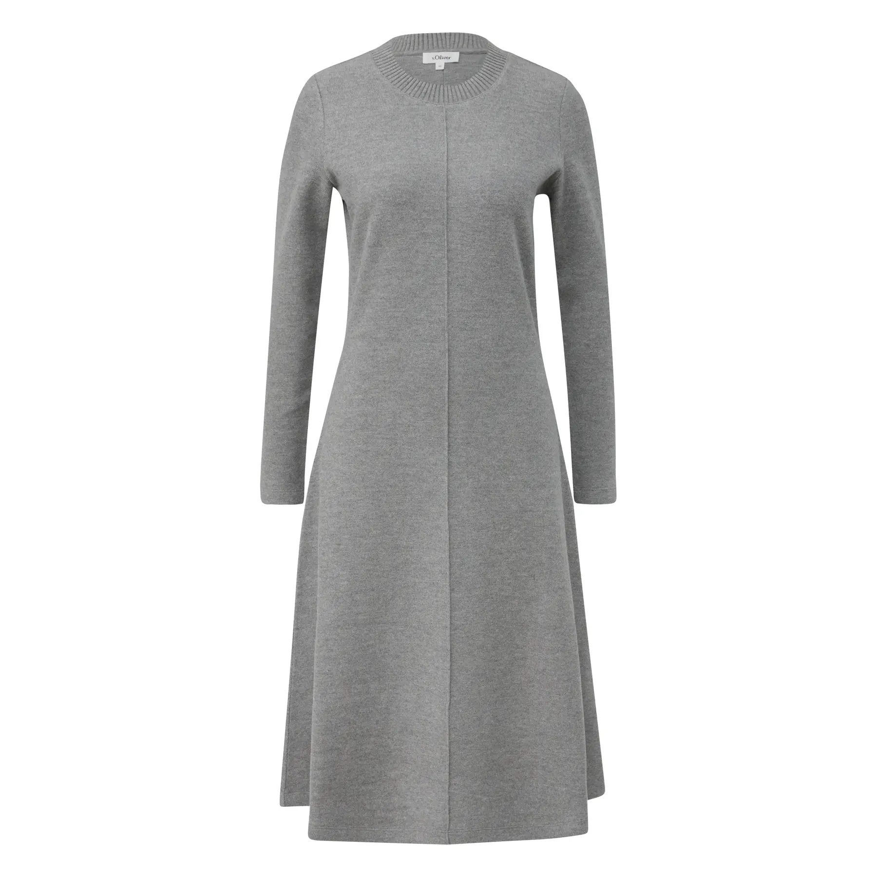 Damenmidikleid aus weichem Fleece mit Mittelnaht s.Oliver