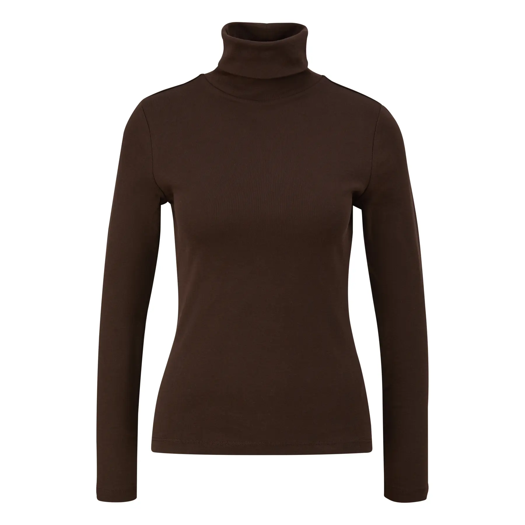 Slim Fit Rollkragen-T-Shirt für Damen s.Oliver