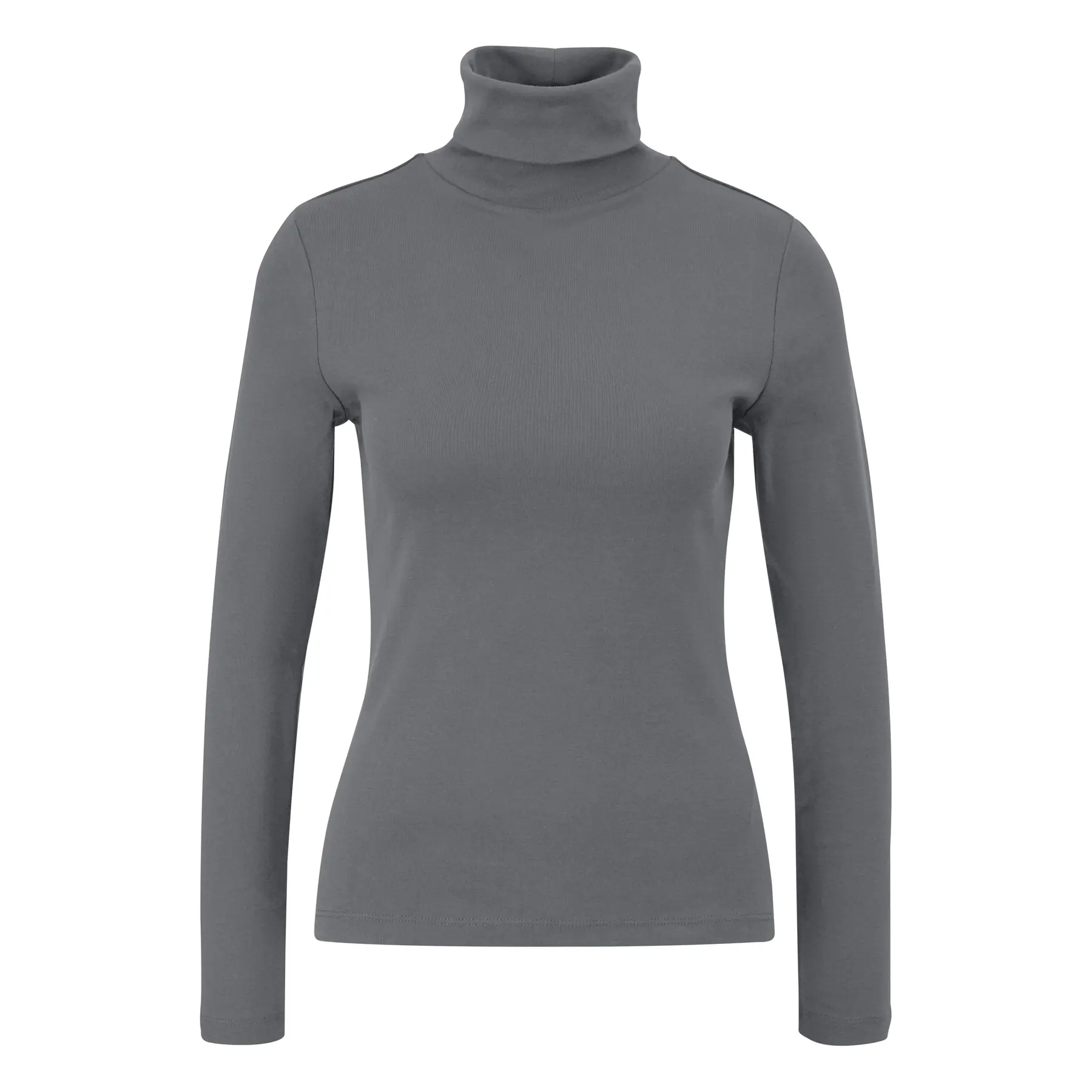 Slim Fit Rollkragen-T-Shirt für Damen s.Oliver