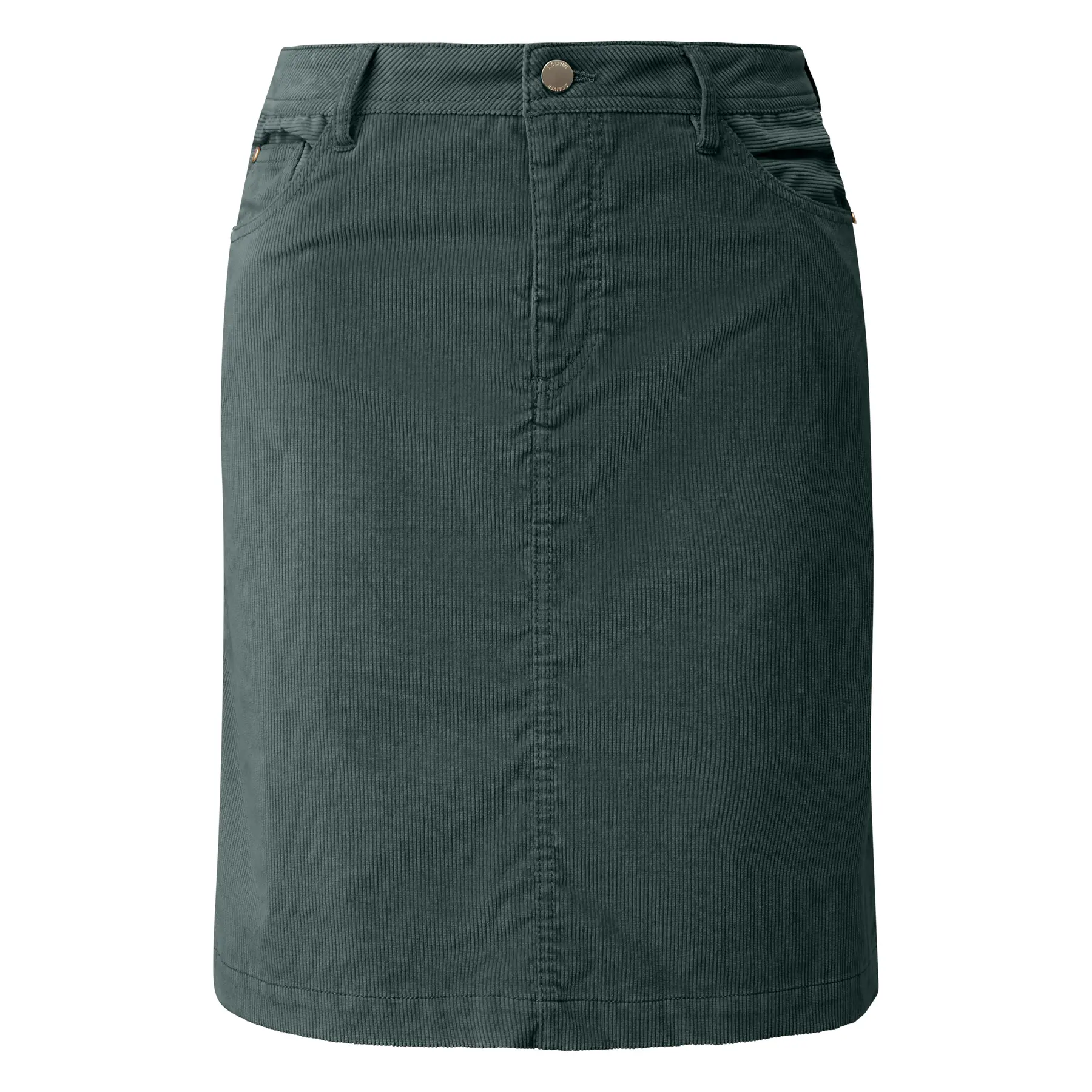5-Pocket Stretch-Ribbed Corduroy Midi-Rock für Damen s.Oliver