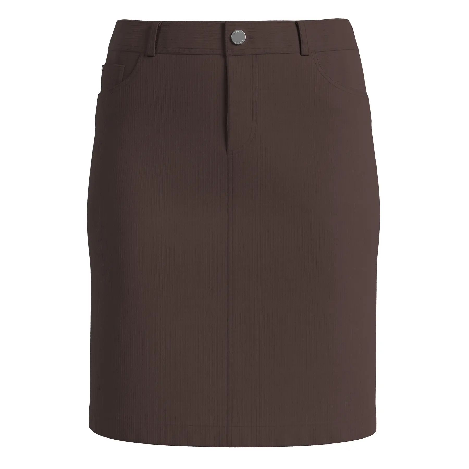 Mittellange Corduroy-Rock mit 5 Taschen für Damen s.Oliver
