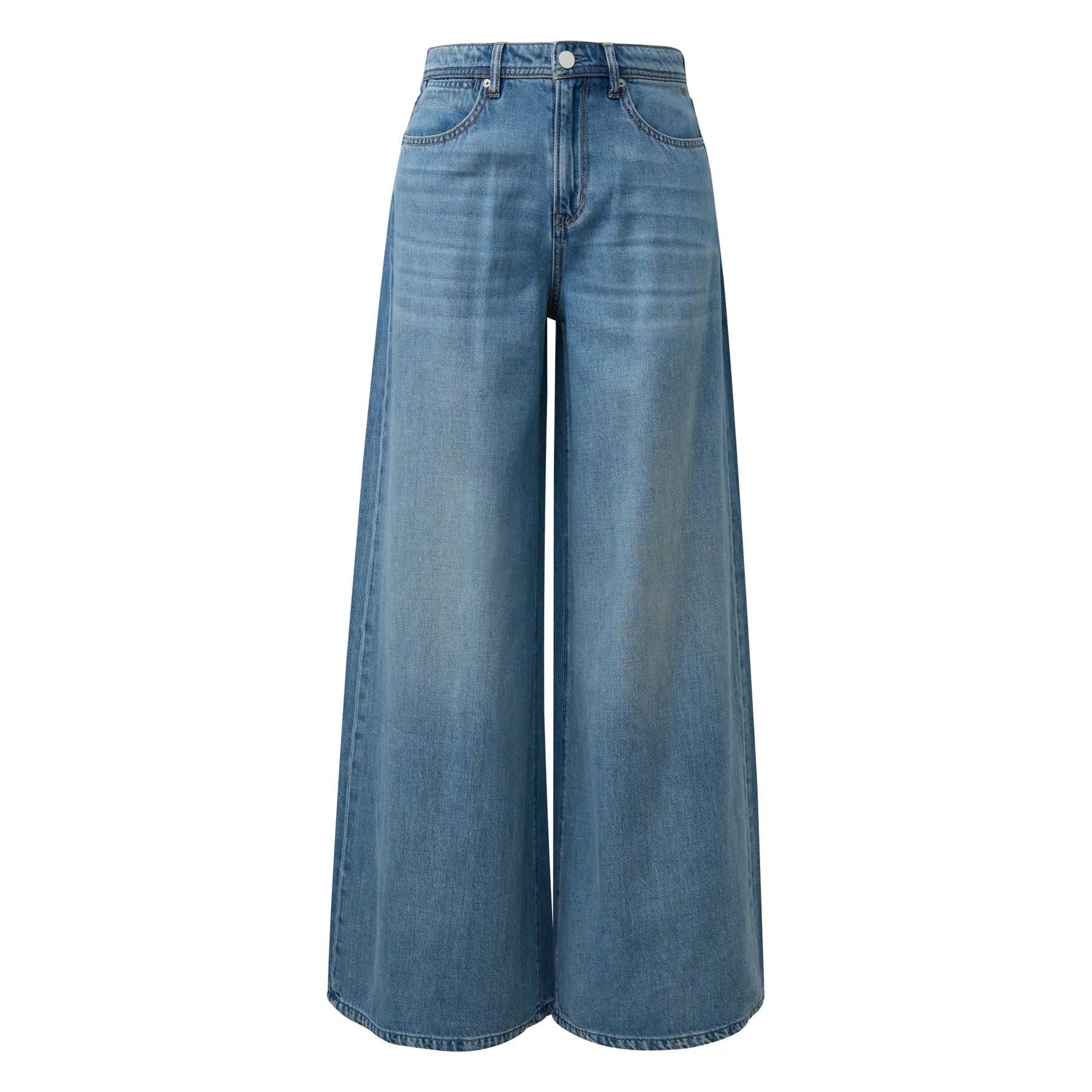 Jeans Regular Fit Extra Weite Bein frau s.Oliver