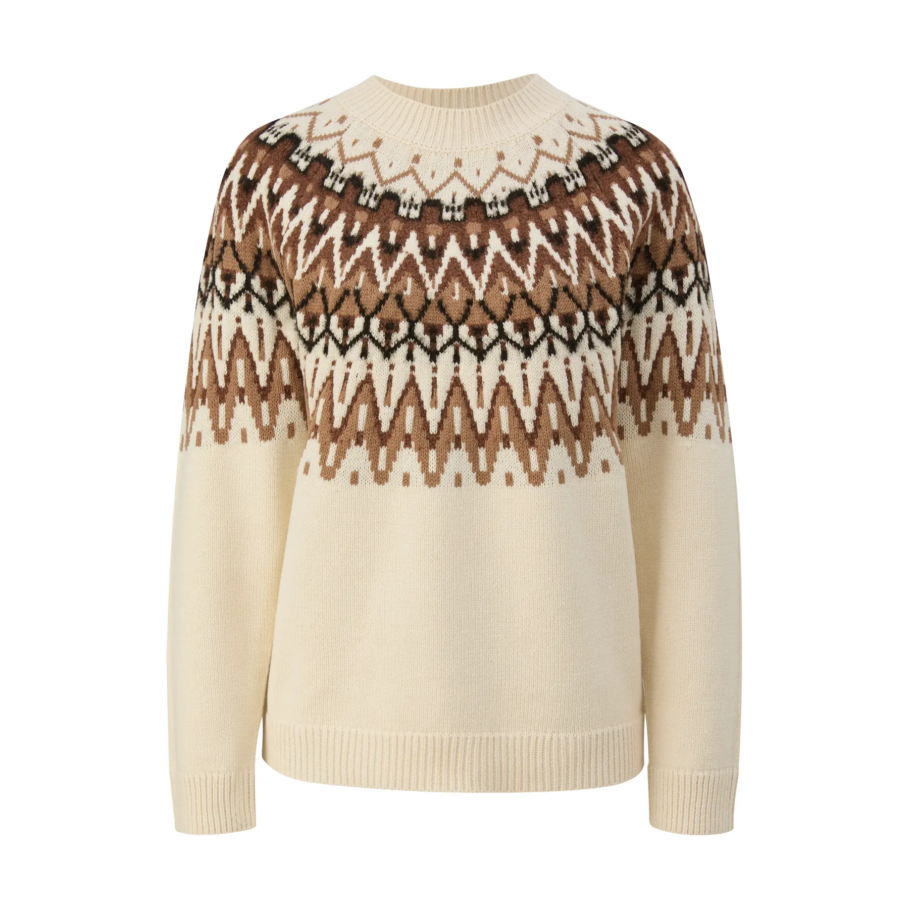 Jacquardmuster Pullover für Damen s.Oliver