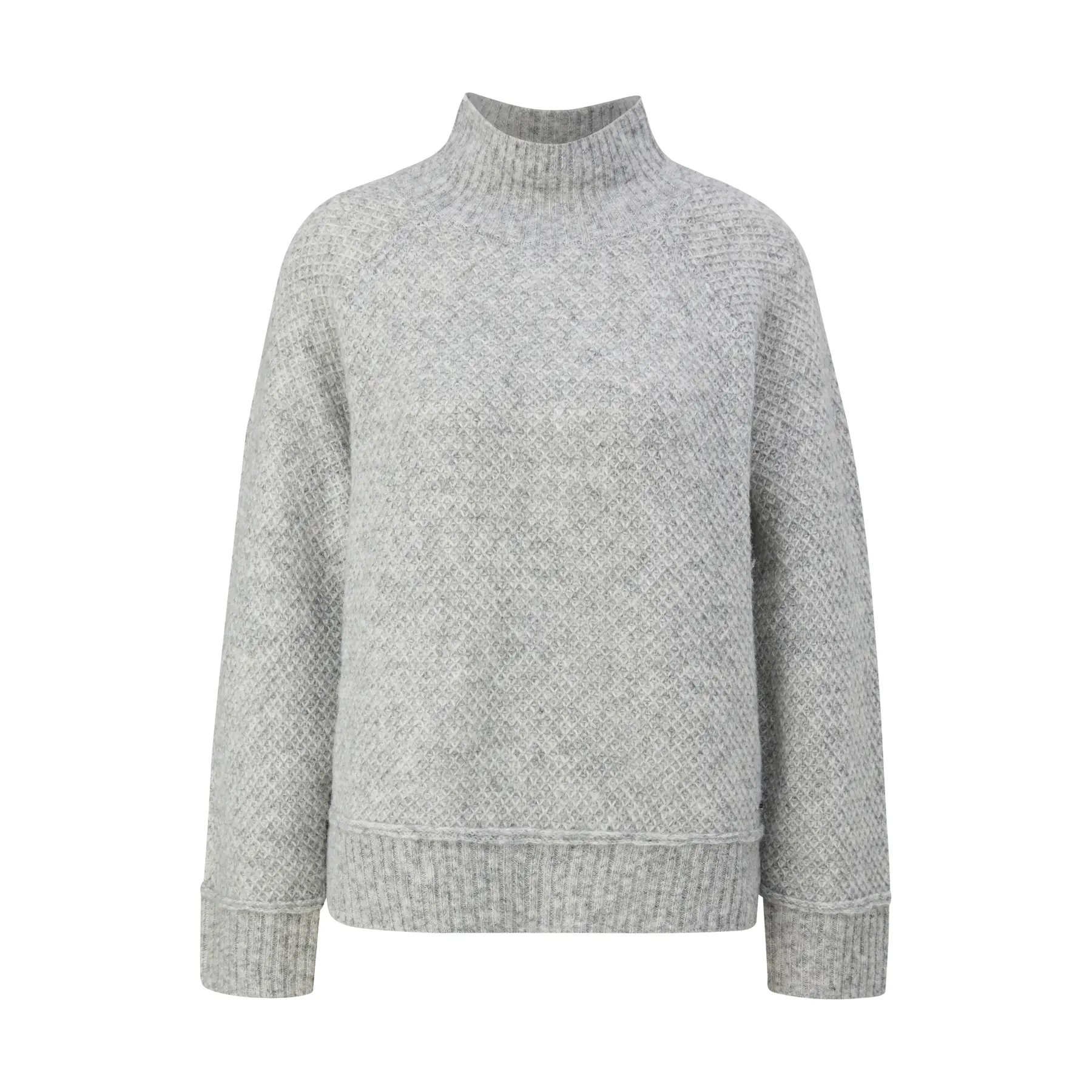 Pull aus gemischter Wolle mit Stehkragen für Damen s.Oliver