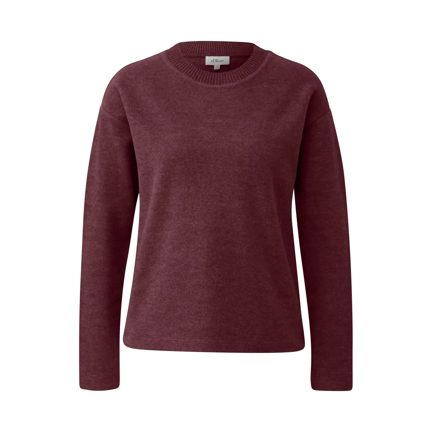 Pull Relaxed Fit aus gebrushtem Sweatstoff für Damen s.Oliver