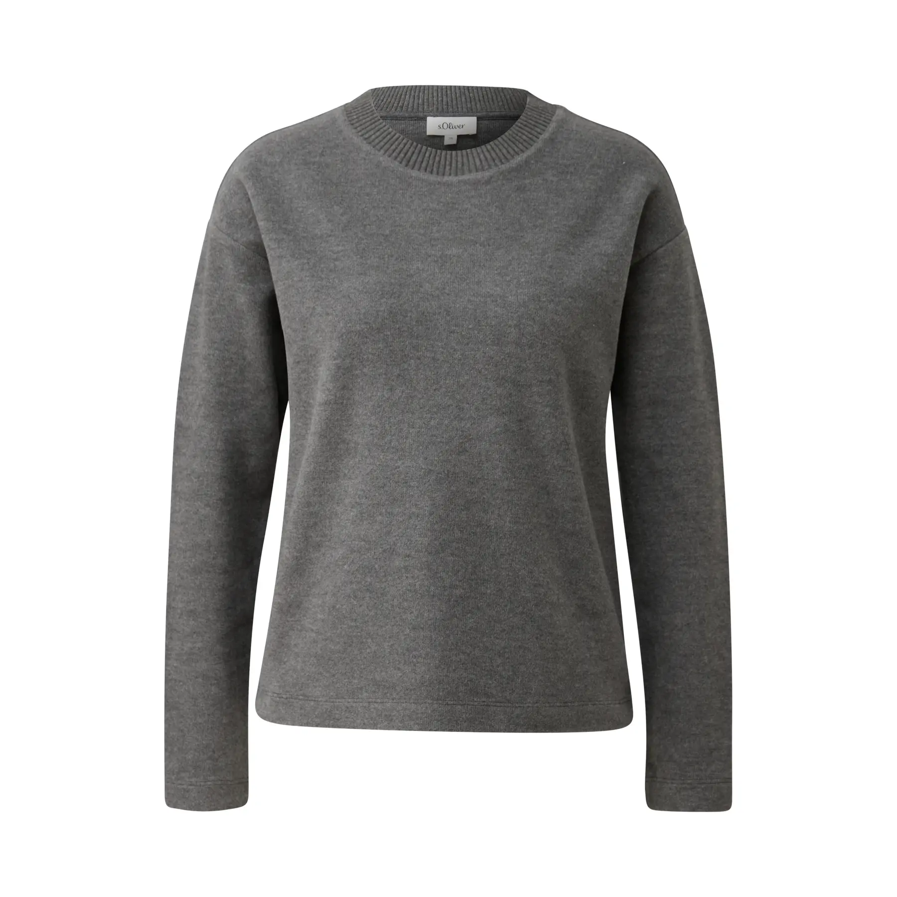 Pull Relaxed Fit aus gebrushtem Sweatstoff für Damen s.Oliver