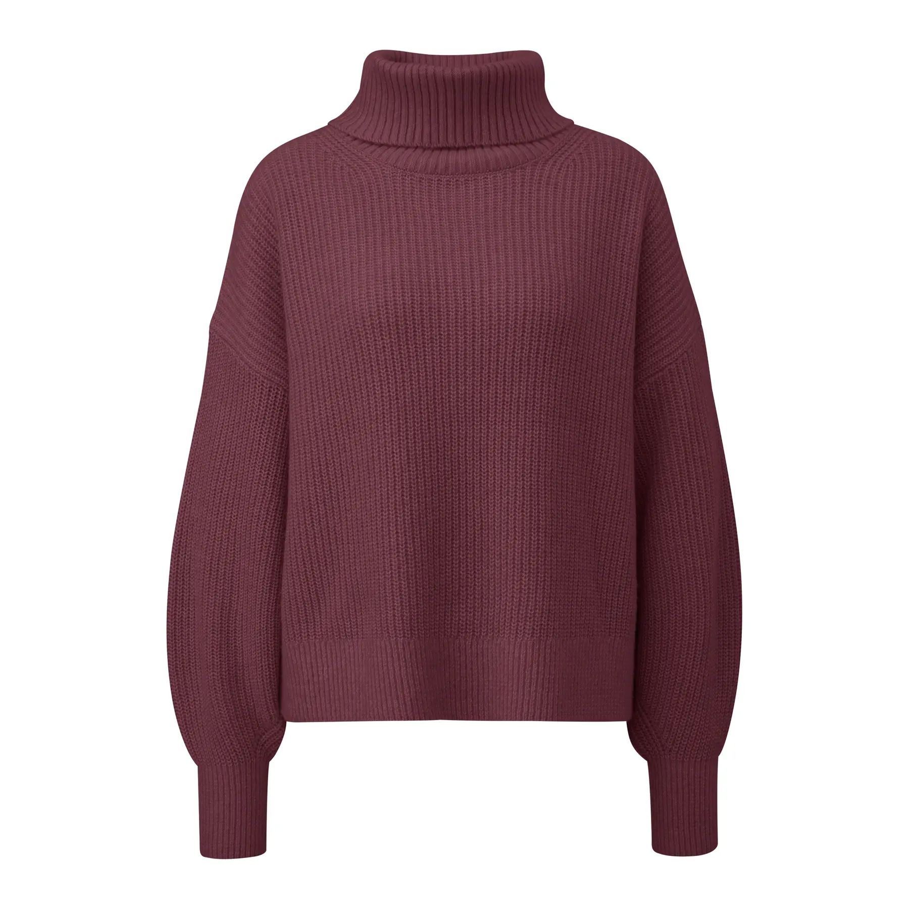 Oversized Strickpullover mit weiten Ärmeln und Rollkragen Damen s.Oliver