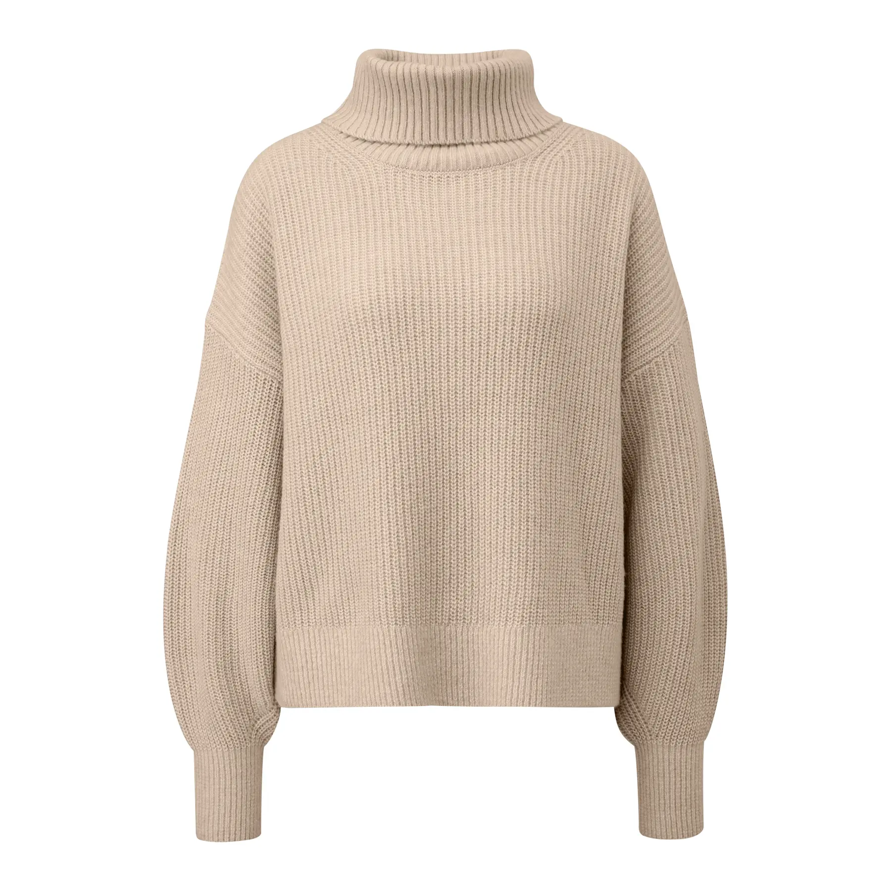 Oversized Strickpullover mit weiten Ärmeln und Rollkragen Damen s.Oliver