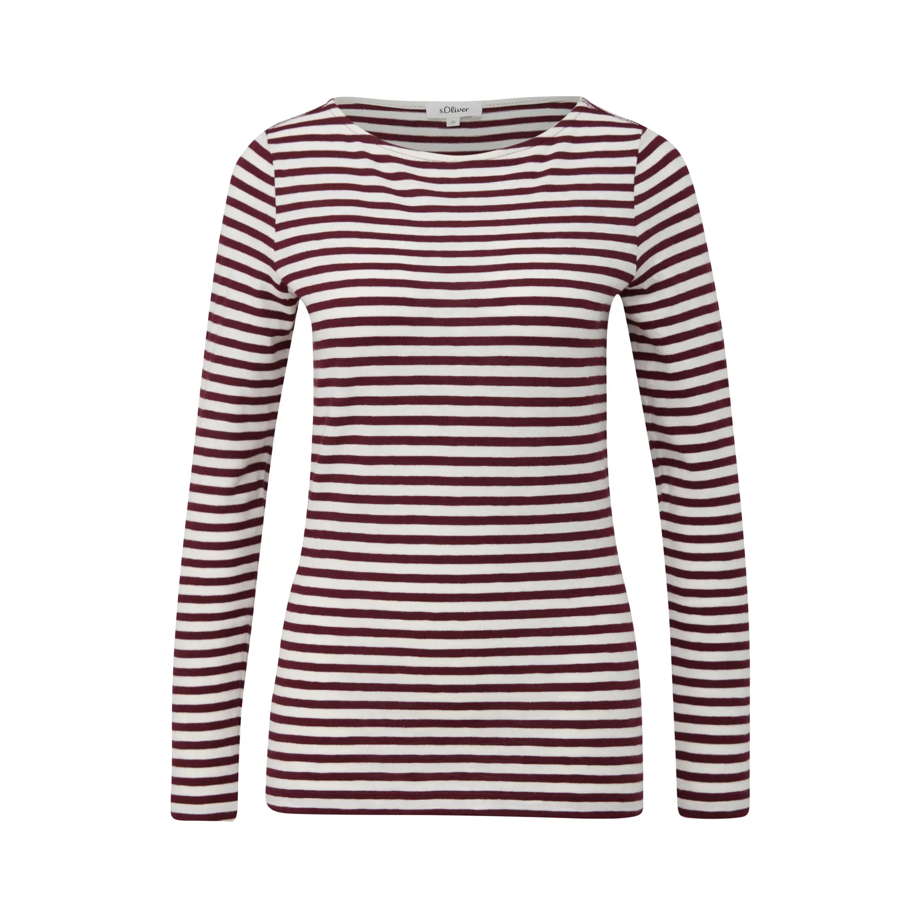 Damen Langarmshirt mit Boots-Ausschnitt s.Oliver