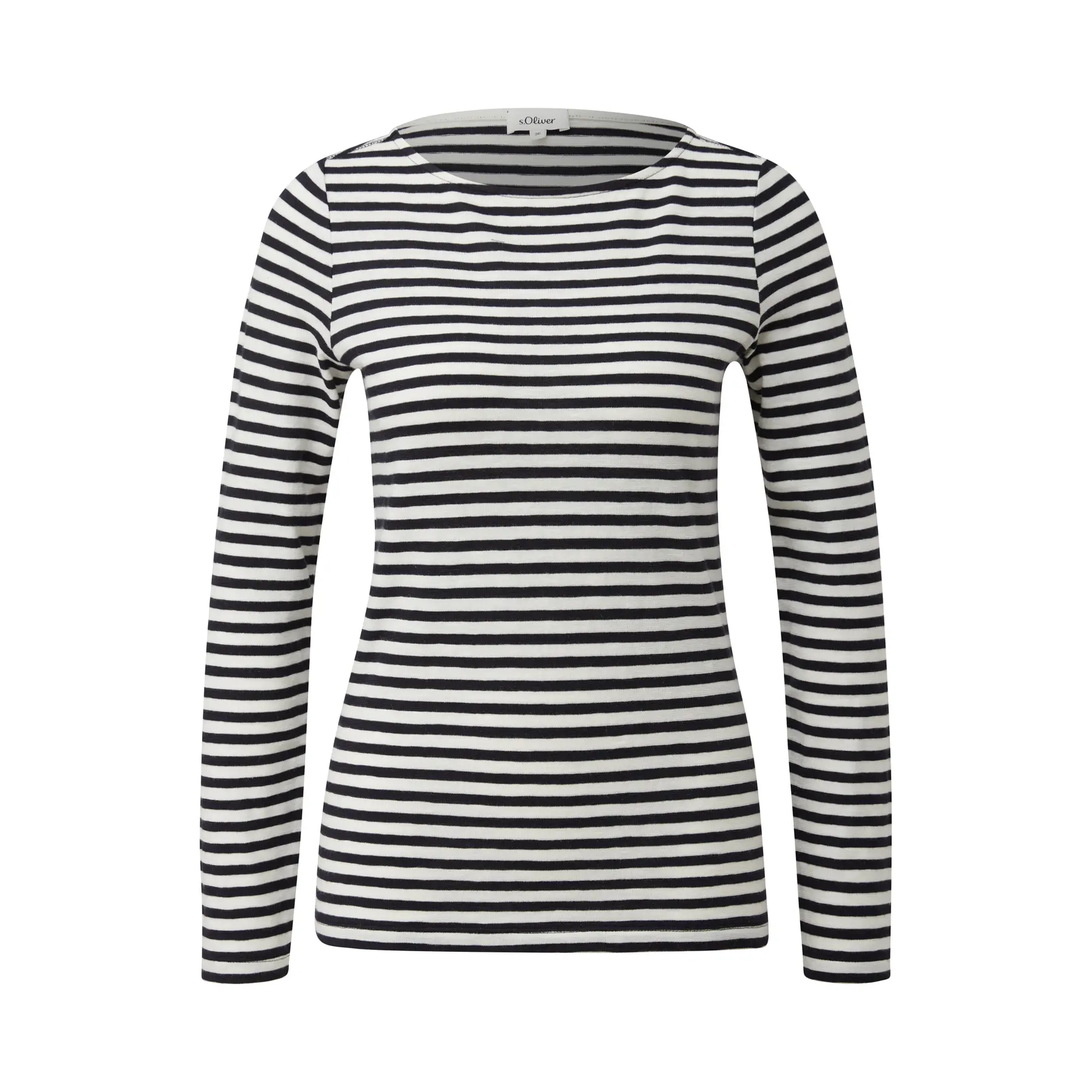 Damen Langarmshirt mit Boots-Ausschnitt s.Oliver