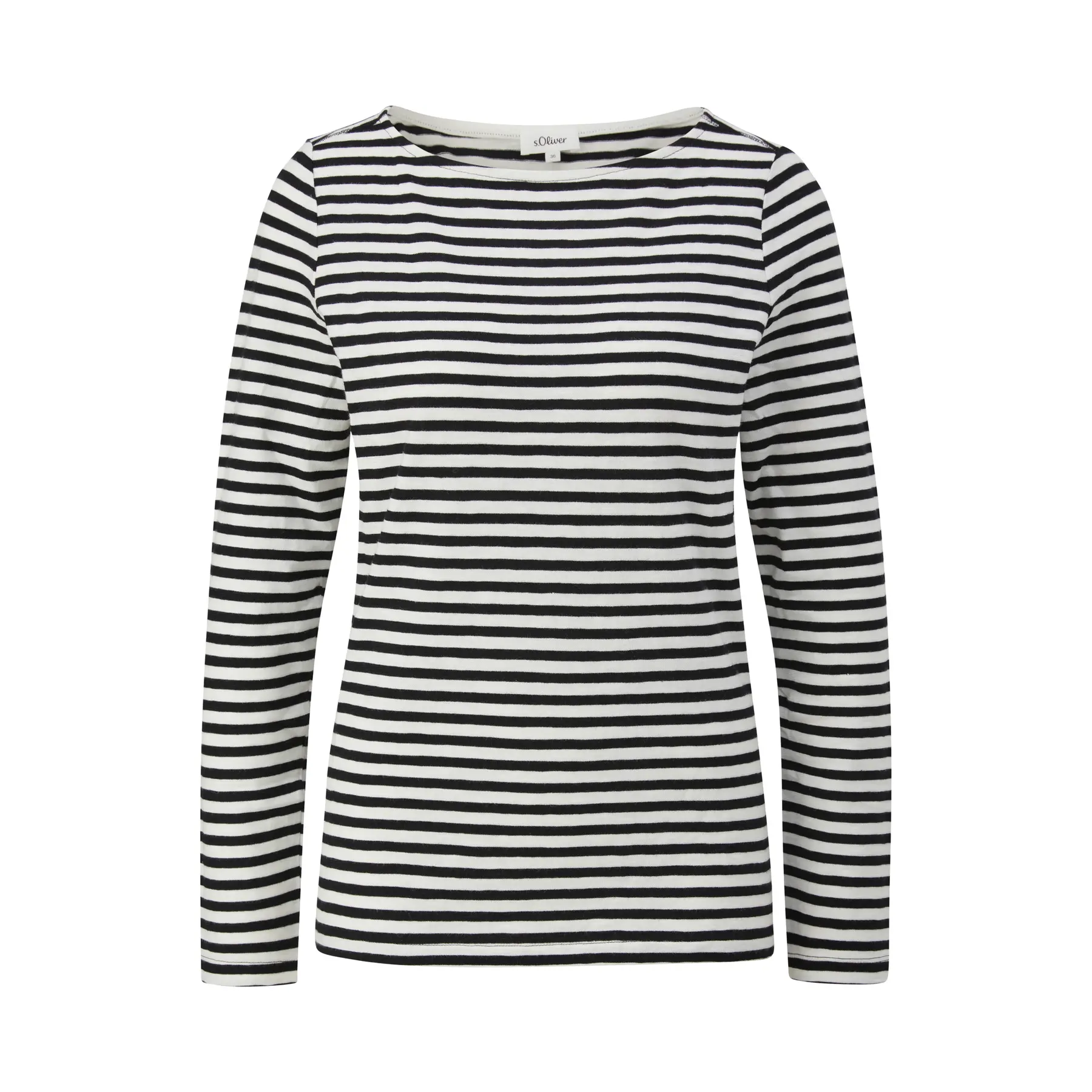 Damen Langarmshirt mit Boots-Ausschnitt s.Oliver