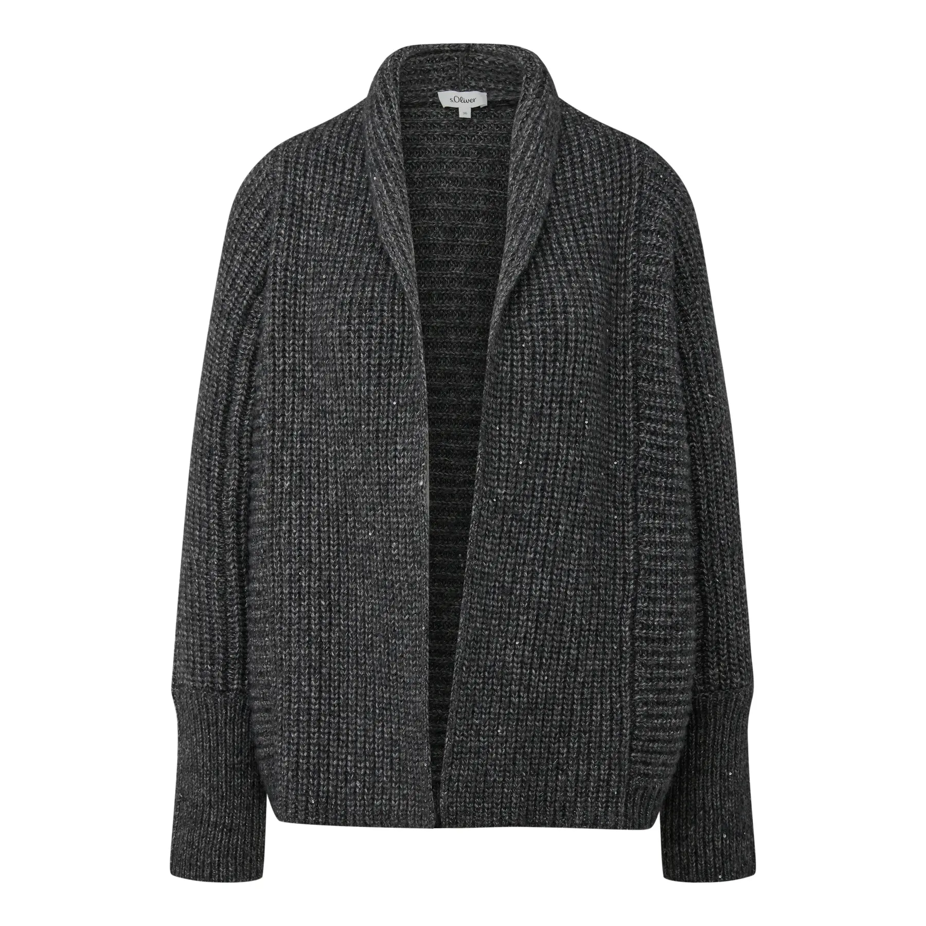 Cardigan mit Schalkragen und Fledermausärmeln für Damen s.Oliver