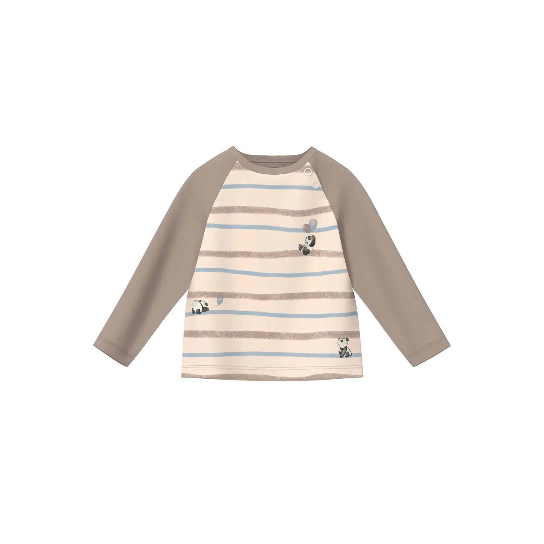 T-shirt à manches raglan avec imprimé devant bébé s.Oliver