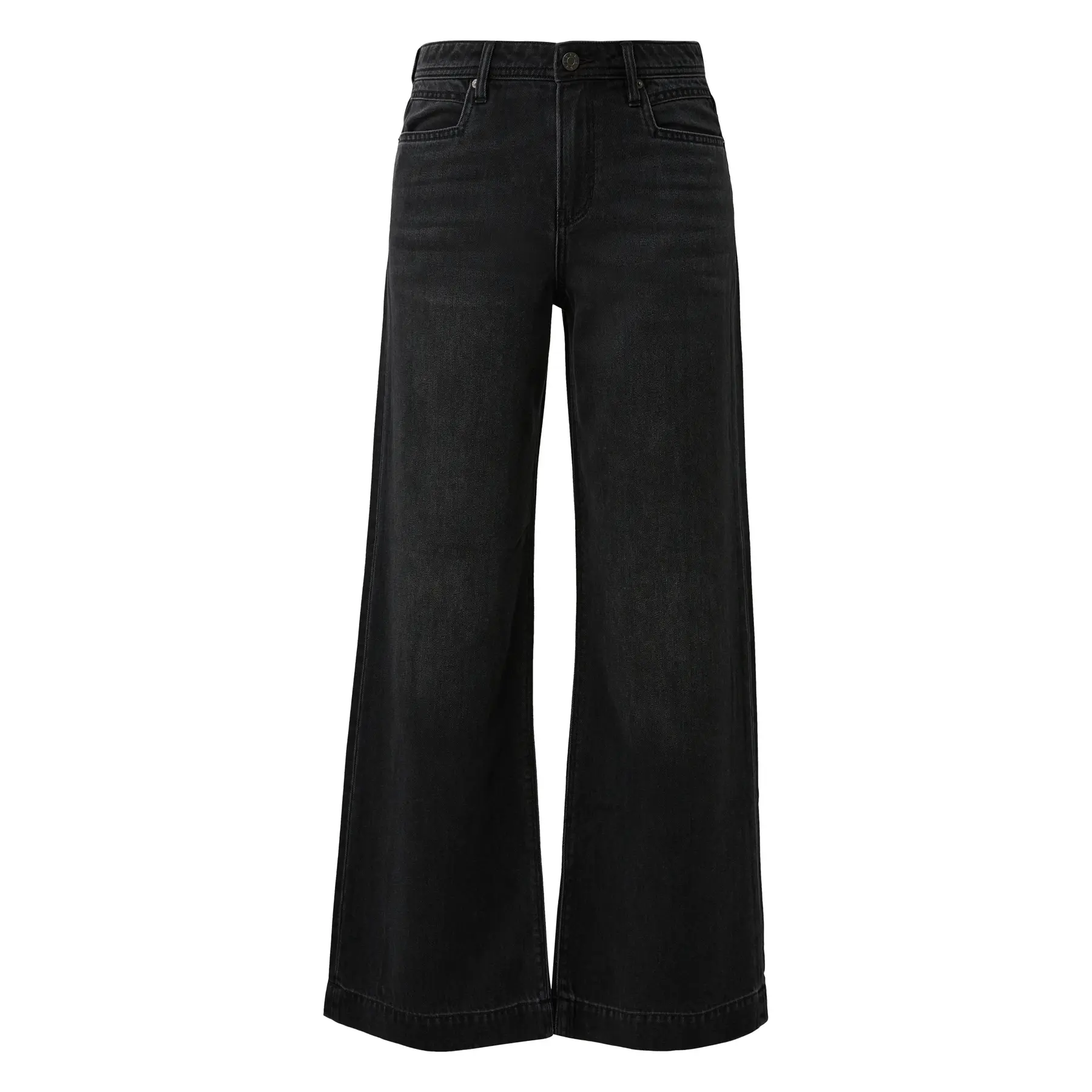 Wide Leg Jeans Regulär Schnitt Weite Beine Mid Rise Damen s.Oliver Suri