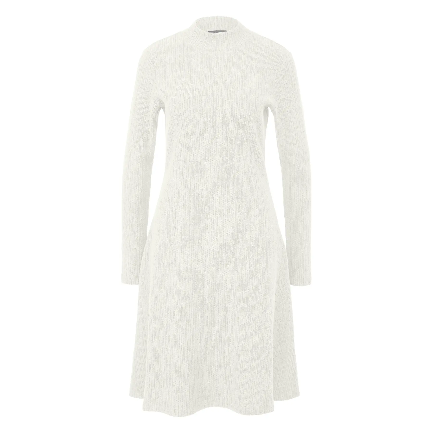 Jersey Kleid mit Stehkragen und langen Ärmeln für Frauen s.Oliver