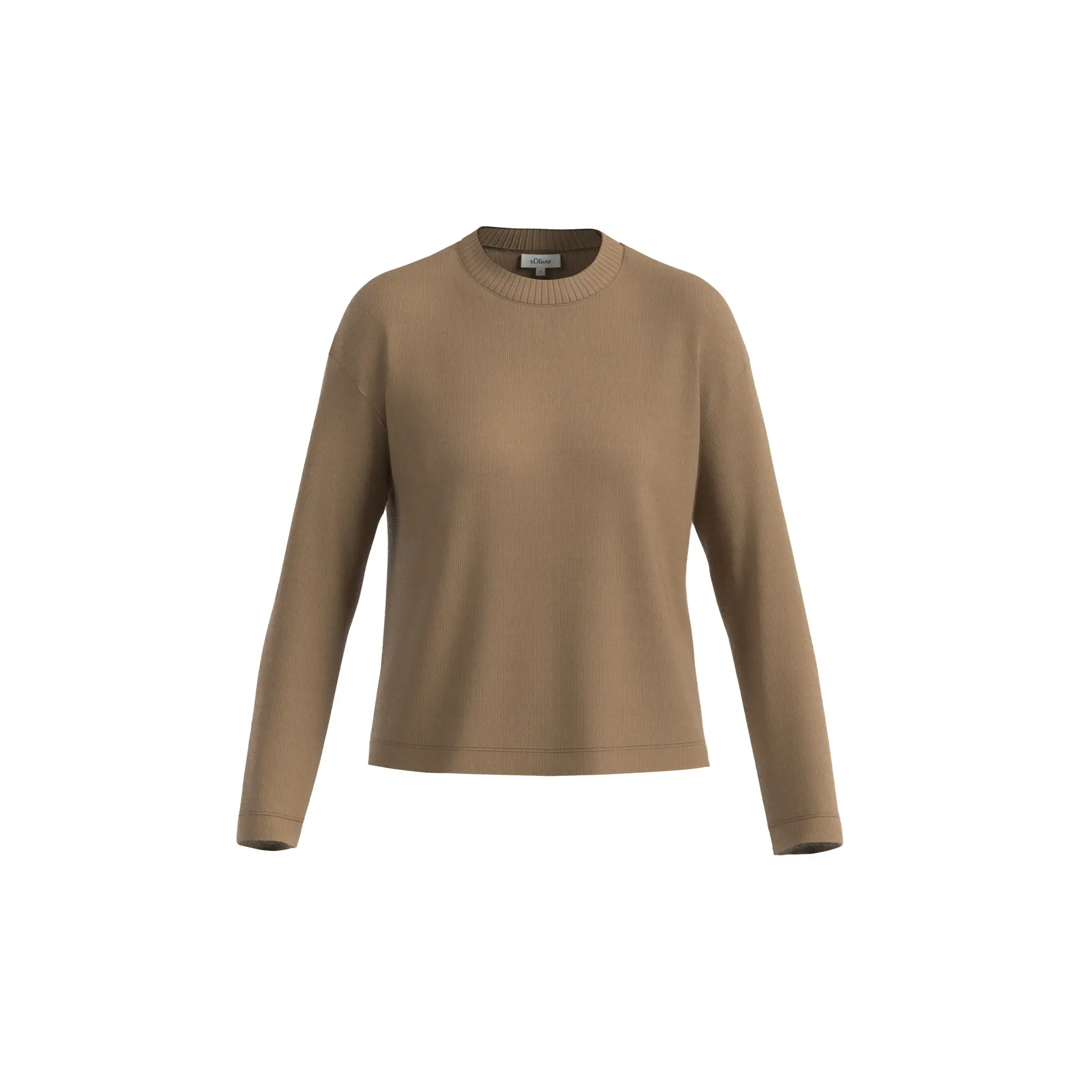 Pull Relaxed Schnitt aus gebürstetem Fleece Damen s.Oliver