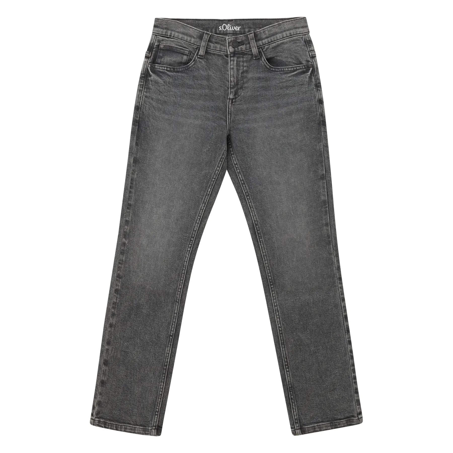 Jeans Regular aille mi-haute Jambe droite intérieur doux et chaud enfant s.Oliver Pete