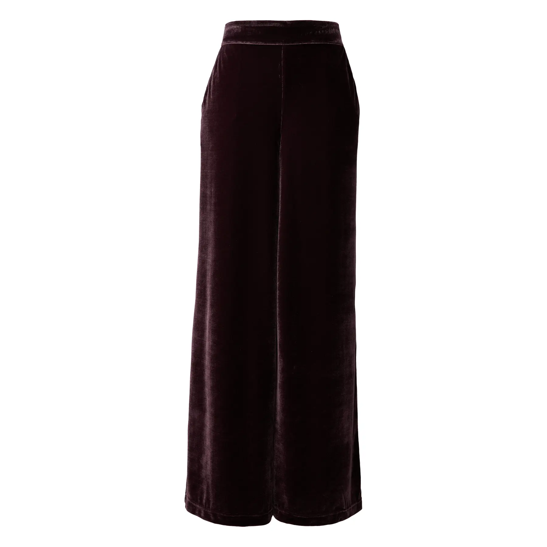 Relaxed Fit Baumwollcordhose mit elastischem Bund und weitem Bein für Damen s.Oliver