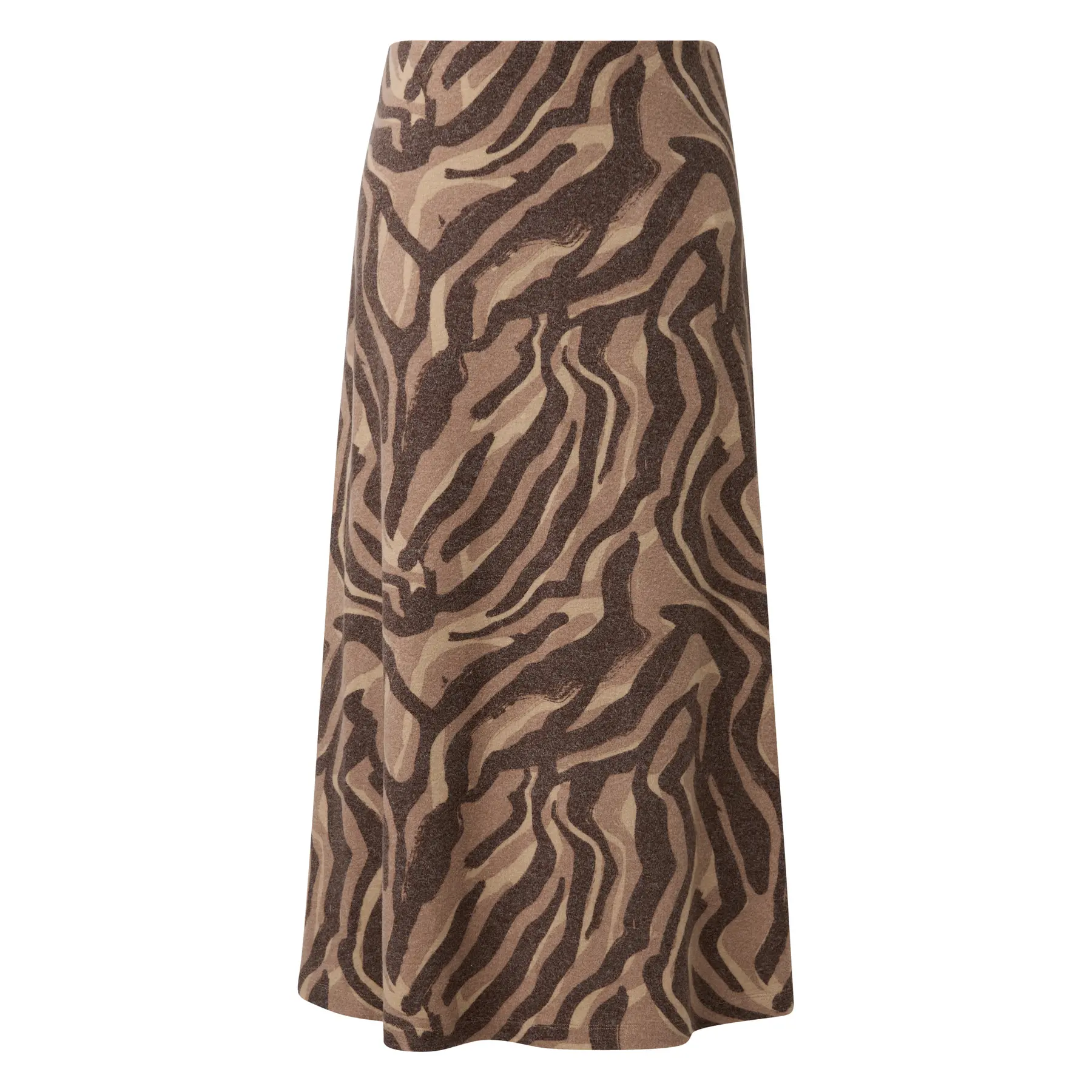 Damen Jersey-Bürstenjupe mit ausgestelltem Saum s.Oliver