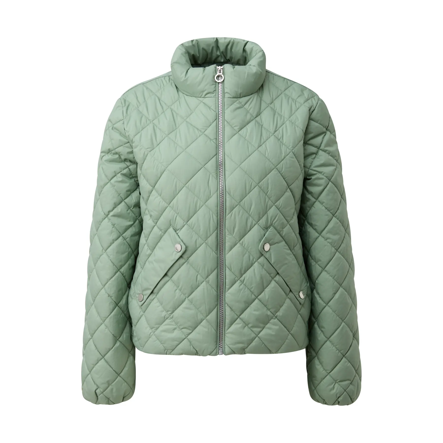 Wattierte Outdoor-Jacke mit Rautensteppung und Stehkragen für Frauen s.Oliver