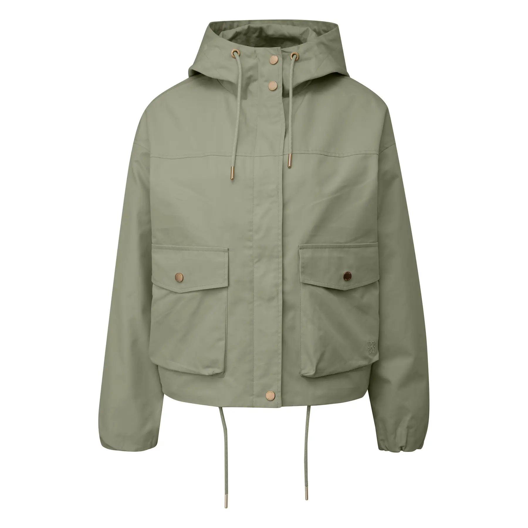 Lässige Sweatjacke mit Kapuze und elastischem Saum für Damen s.Oliver