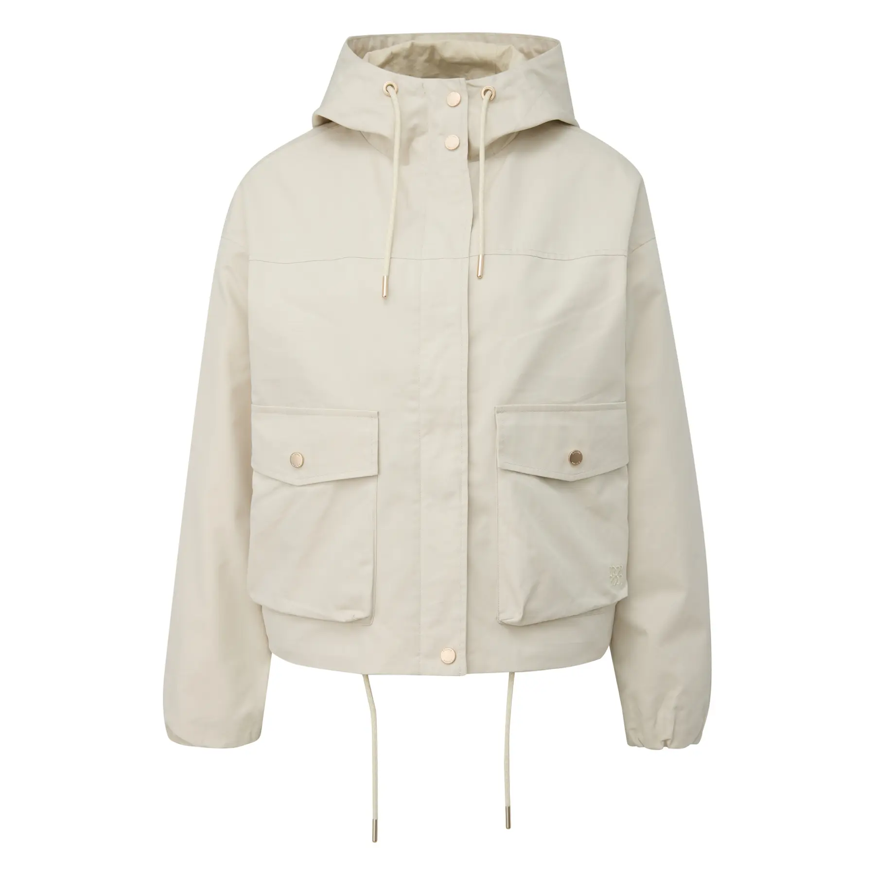Lässige Sweatjacke mit Kapuze und elastischem Saum für Damen s.Oliver
