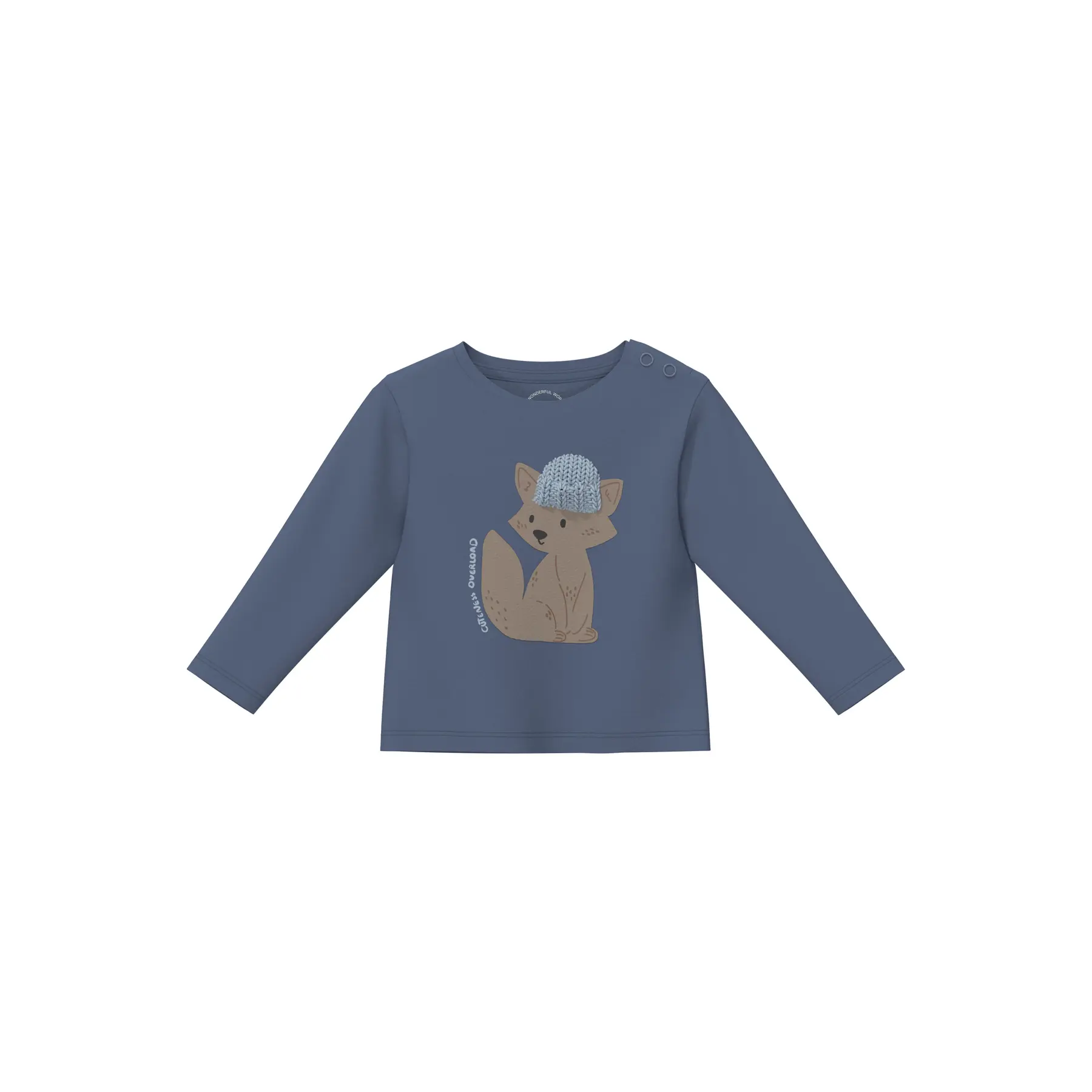 T-shirt à manches longues avec imprimé devant et application bébé s.Oliver