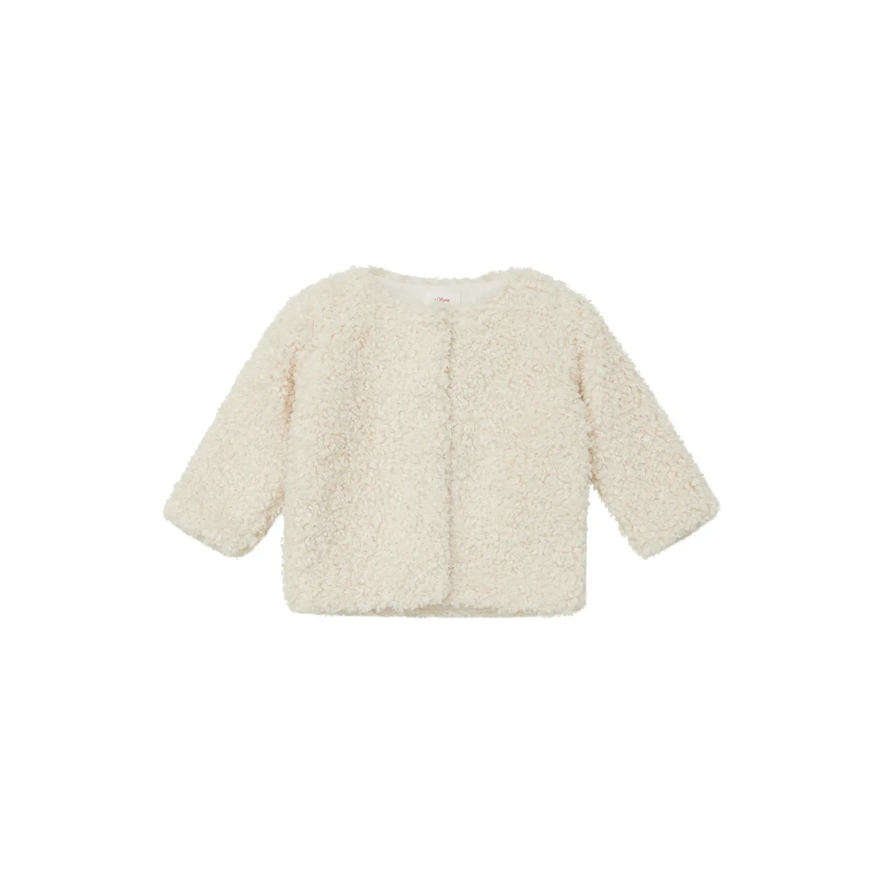 Veste douillette en peluche avec fil scintillant bébé s.Oliver