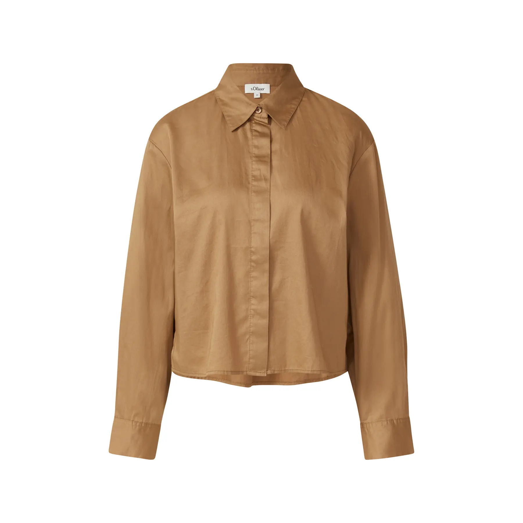 Damen Bluse Relaxed Fit mit überschnittenen Schultern s.Oliver