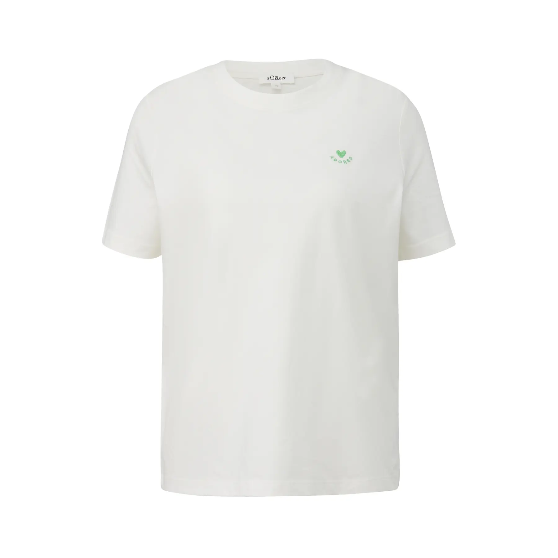 Damen T-Shirt aus Jersey mit Druck vorne lockere Passform s.Oliver