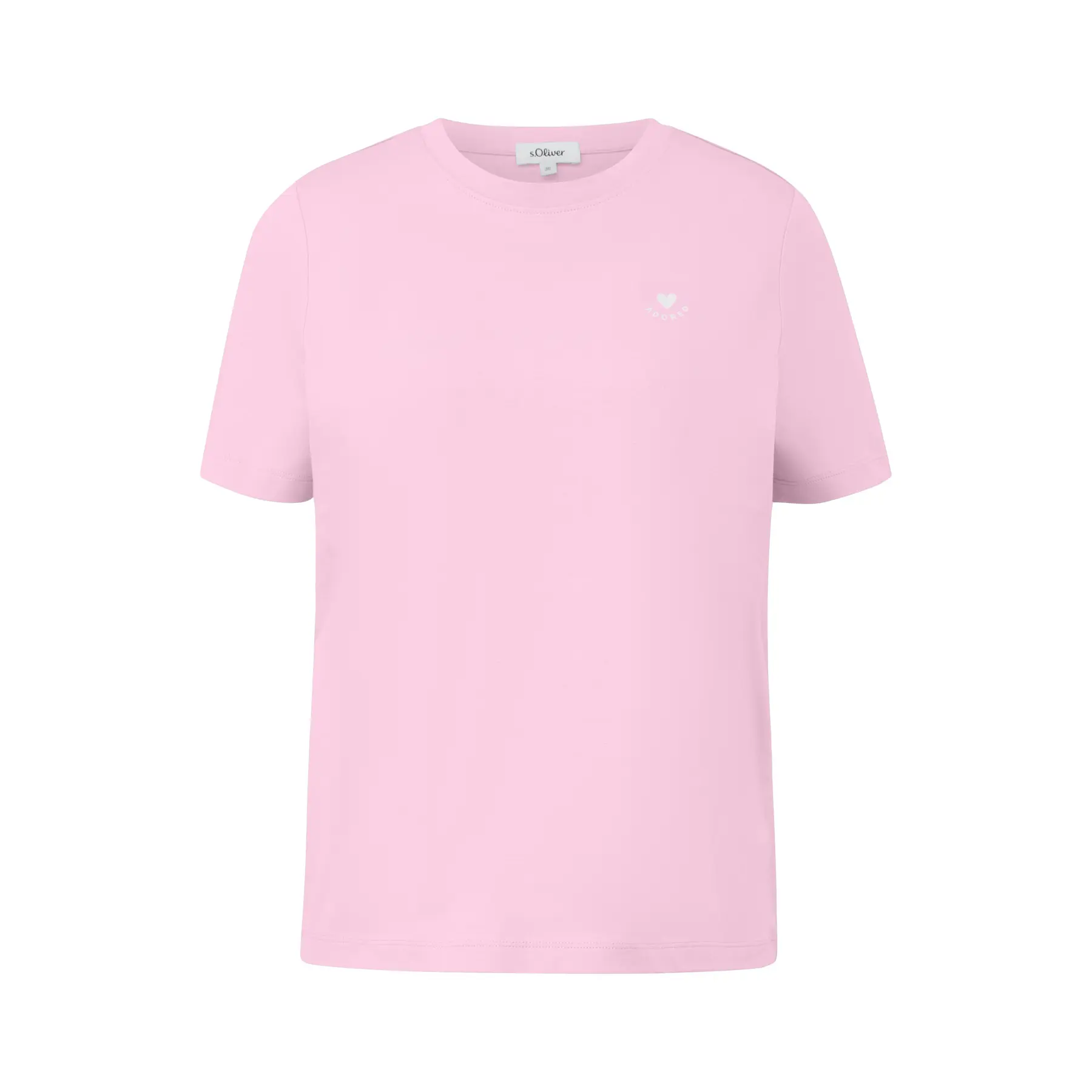 Damen T-Shirt aus Jersey mit Druck vorne lockere Passform s.Oliver